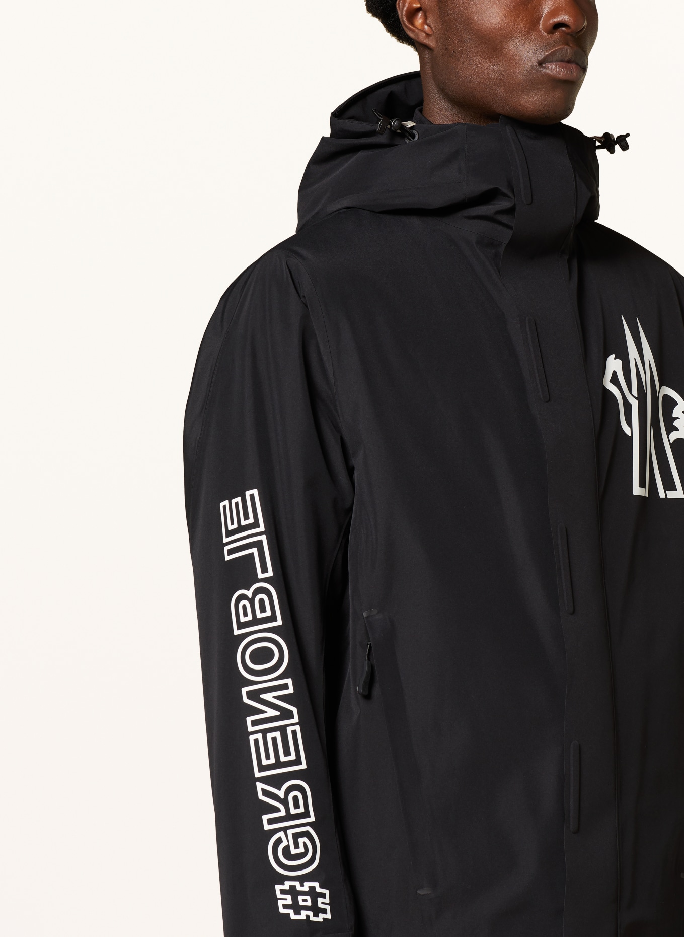 MONCLER GRENOBLE Ski jacket MORIOND, Color: BLACK (Image 5)