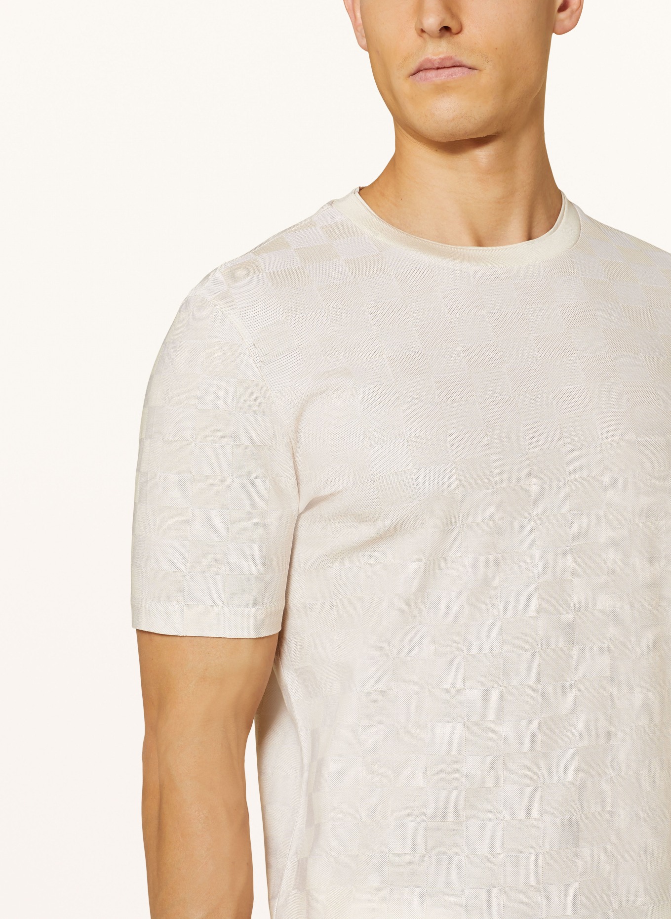 BOSS T-Shirt THOMPSON, Farbe: CREME (Bild 4)