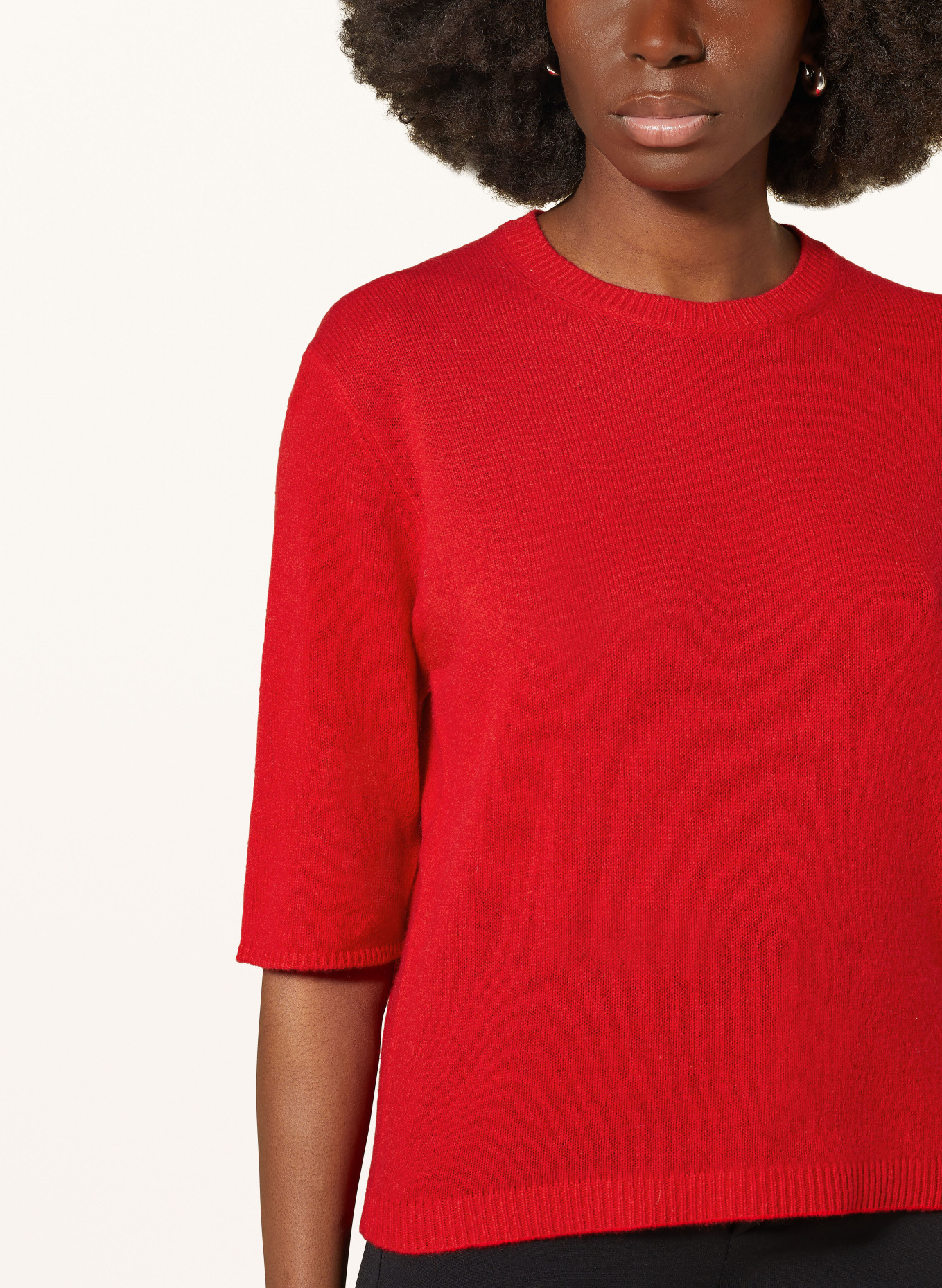 JOOP! Cashmere-Pullover mit 3/4-Arm, Farbe: ROT (Bild 4)
