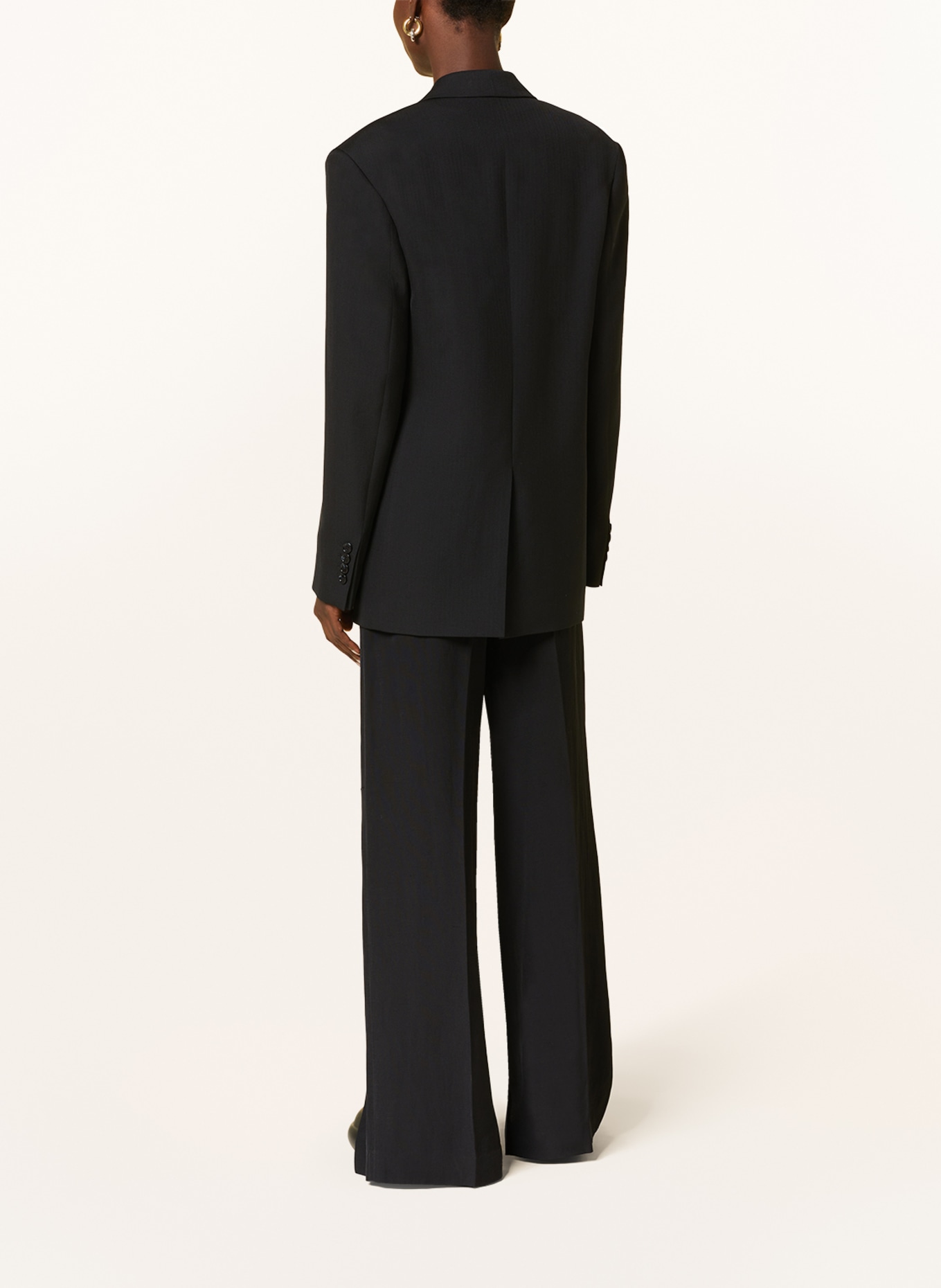 Acne Studios Long blazer, Color: BLACK (Image 3)