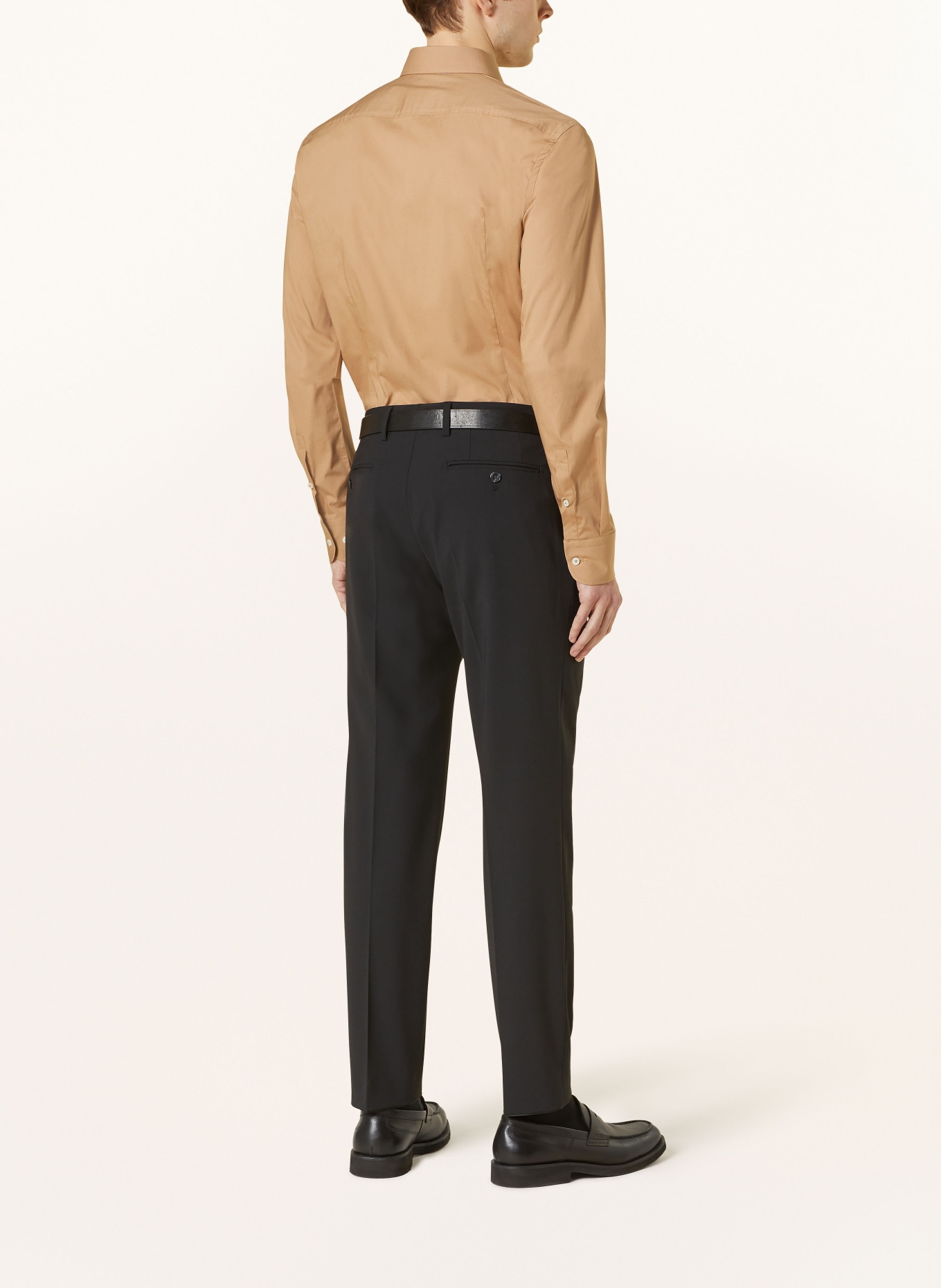 BOSS Shirt HANK slim fit, Color: BEIGE (Image 3)