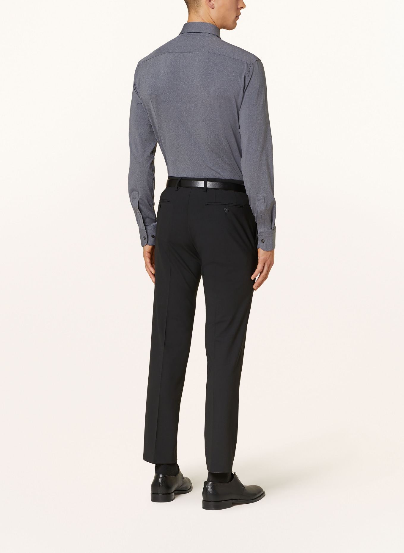 BOSS Shirt HANK slim fit, Color: DARK GRAY (Image 3)