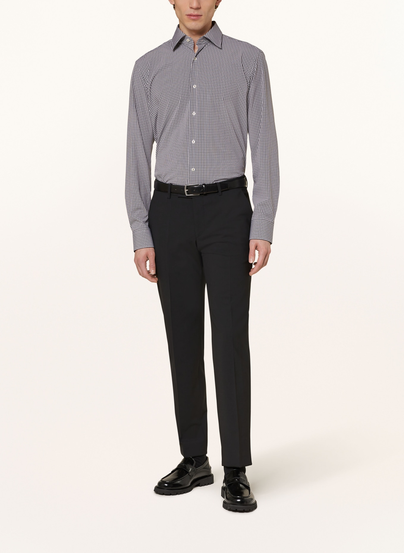 BOSS Shirt JOE Regular Fit, Color: BEIGE/ BLACK (Image 2)