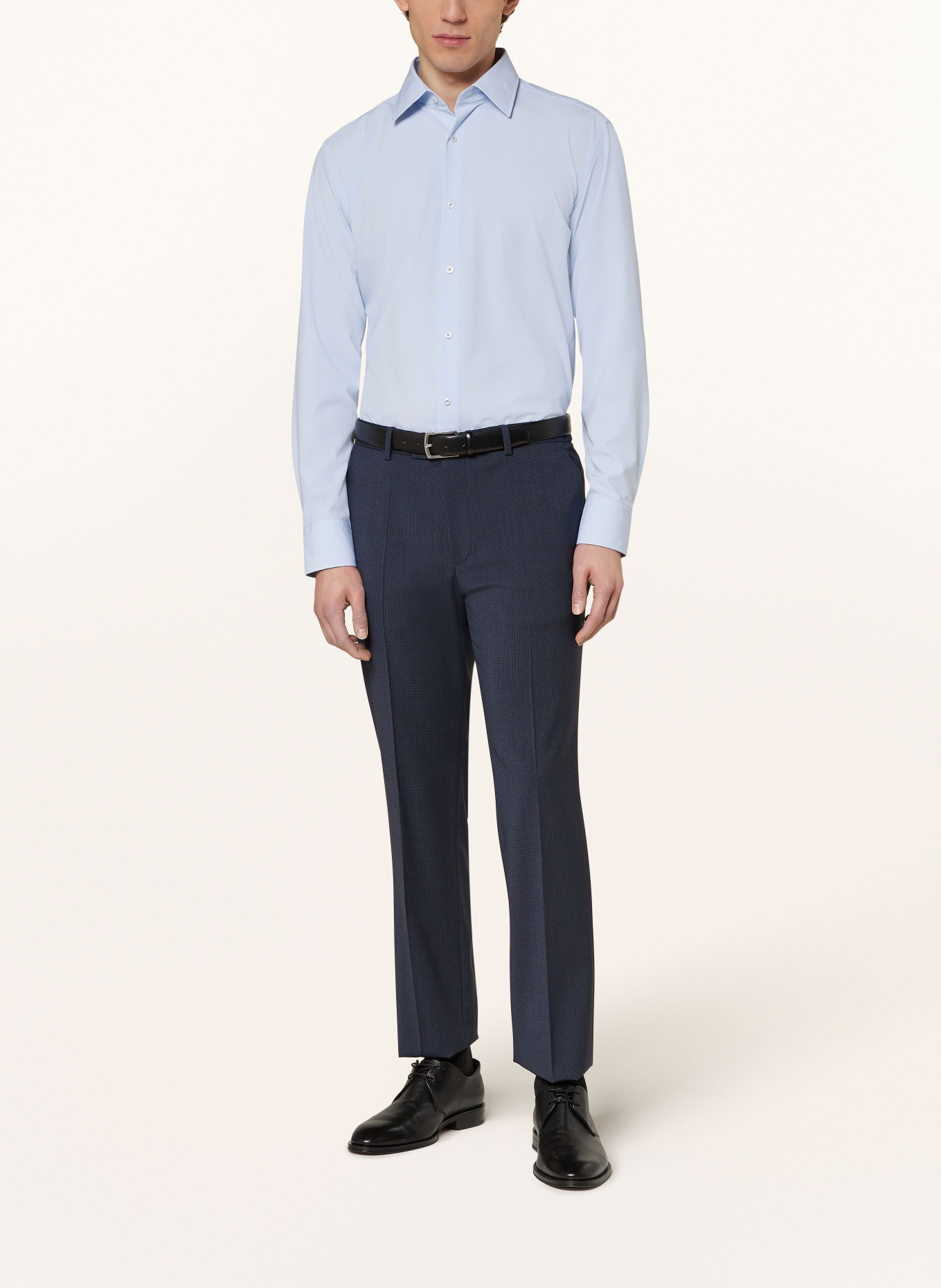 BOSS Shirt HANK slim fit, Color: LIGHT BLUE (Image 2)