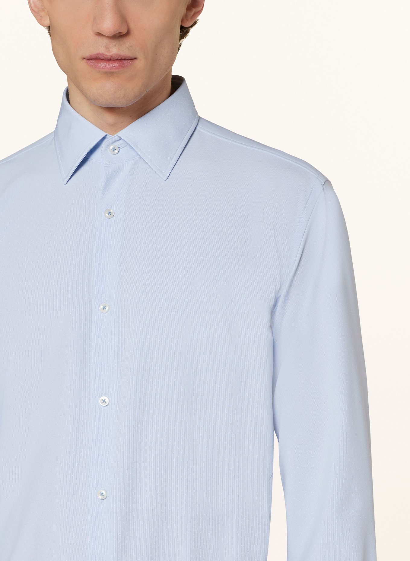BOSS Shirt HANK slim fit, Color: LIGHT BLUE (Image 4)