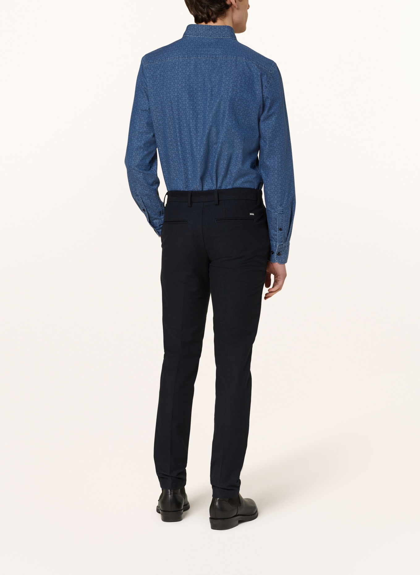 BOSS Shirt HAL casual fit, Color: BLUE (Image 3)