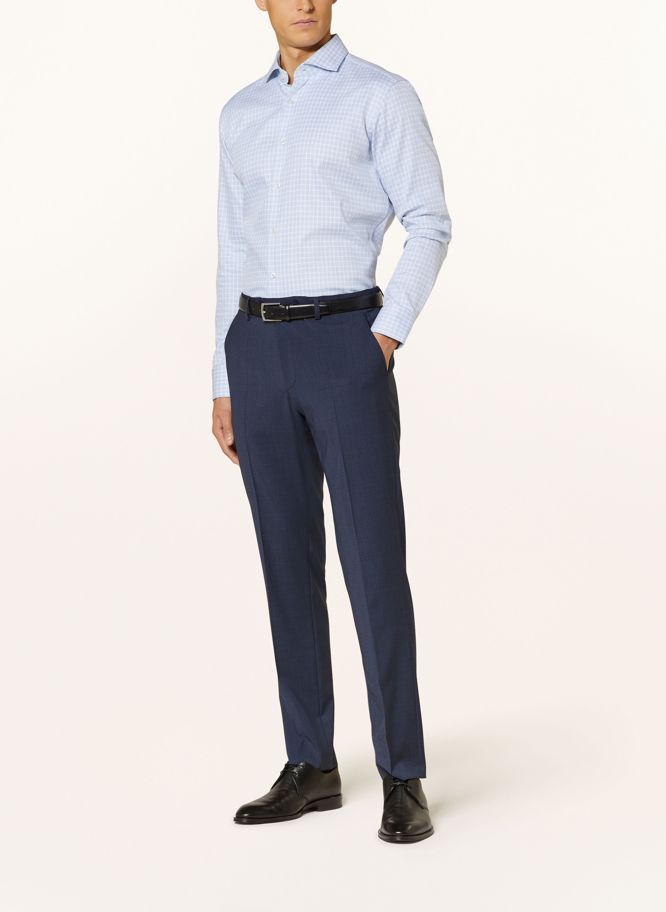 BOSS Shirt JOE Regular Fit, Color: LIGHT BLUE/ WHITE (Image 2)