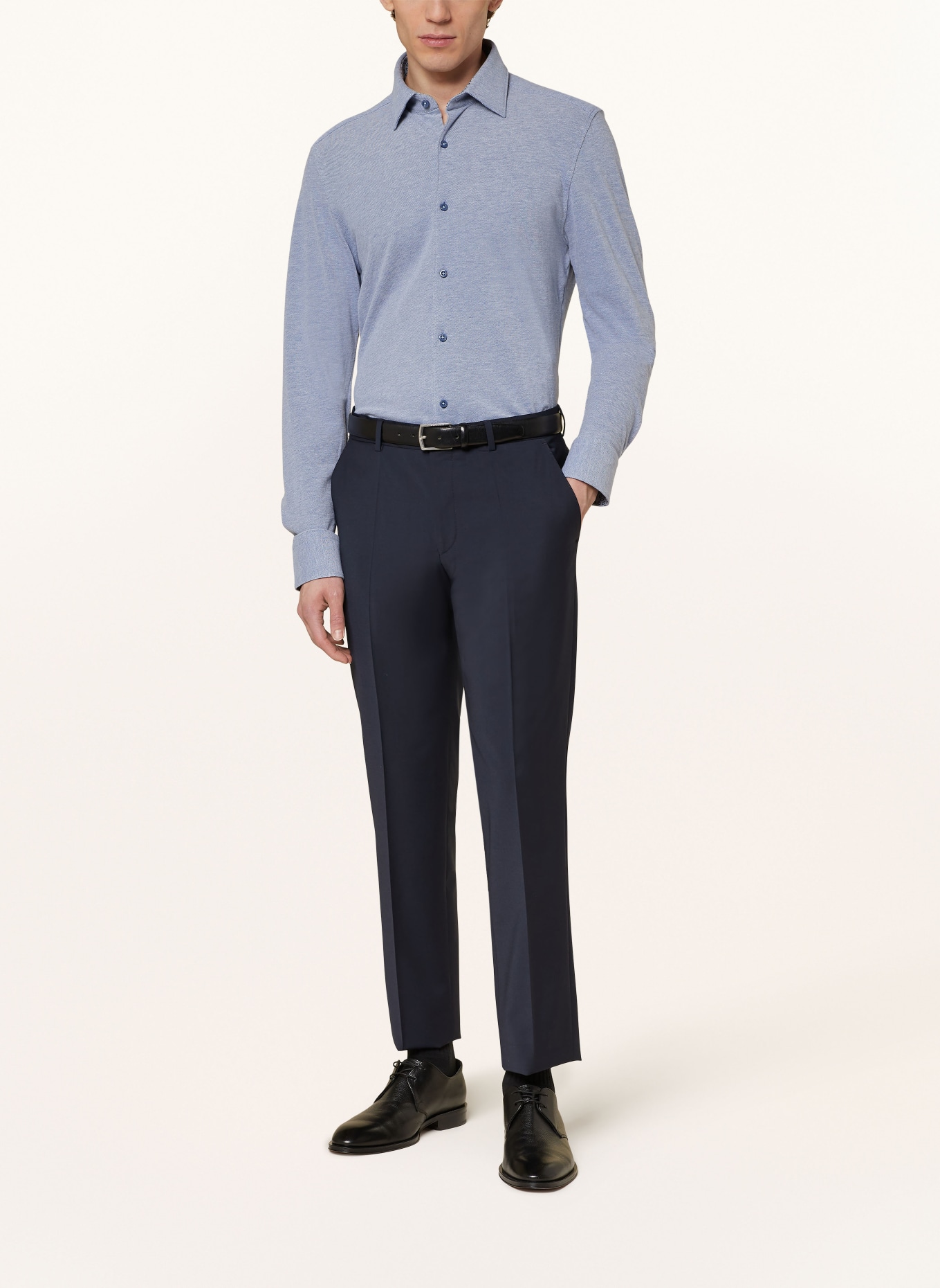 BOSS Shirt HAL casual fit, Color: BLUE (Image 2)
