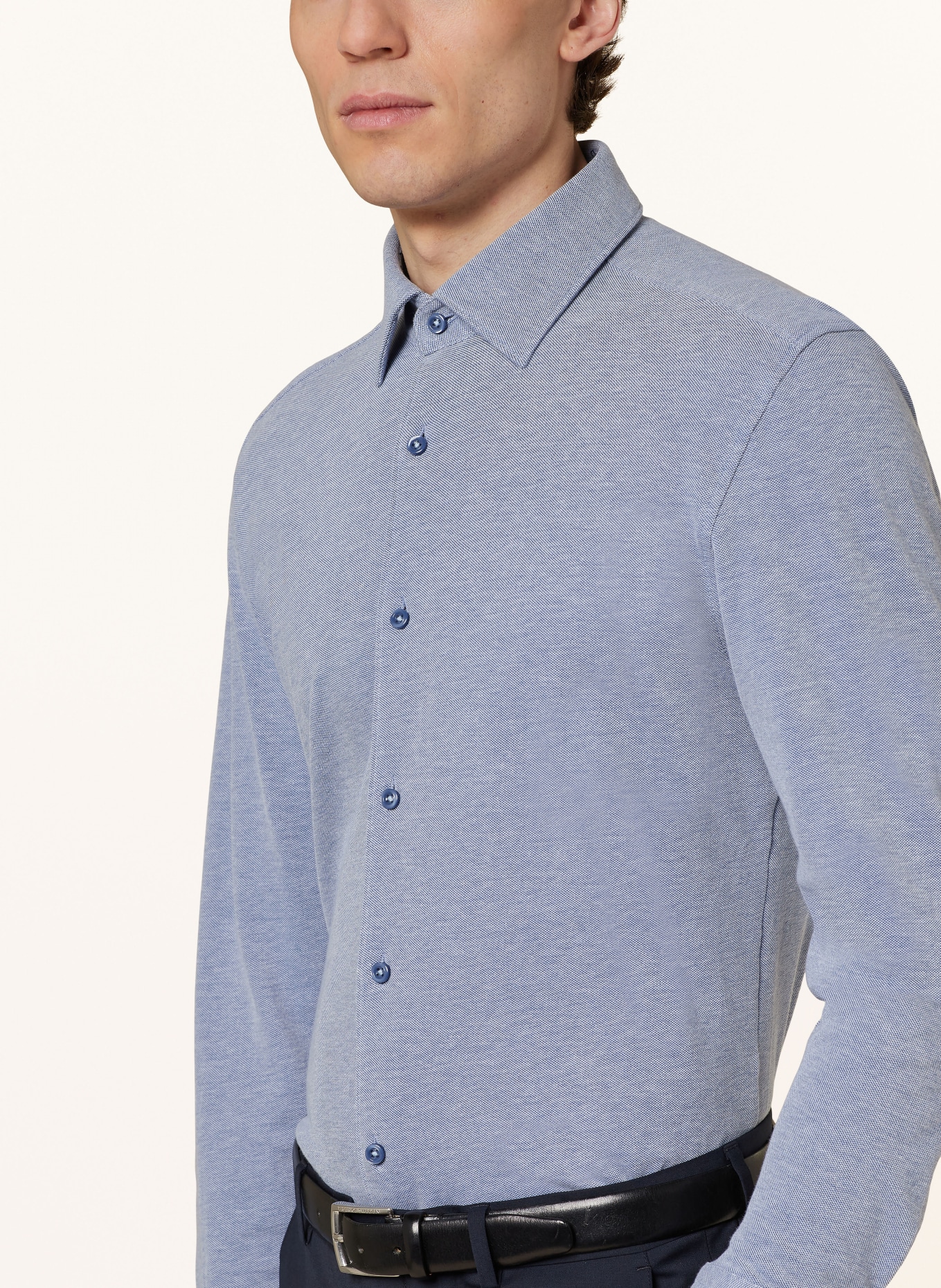 BOSS Shirt HAL casual fit, Color: BLUE (Image 4)