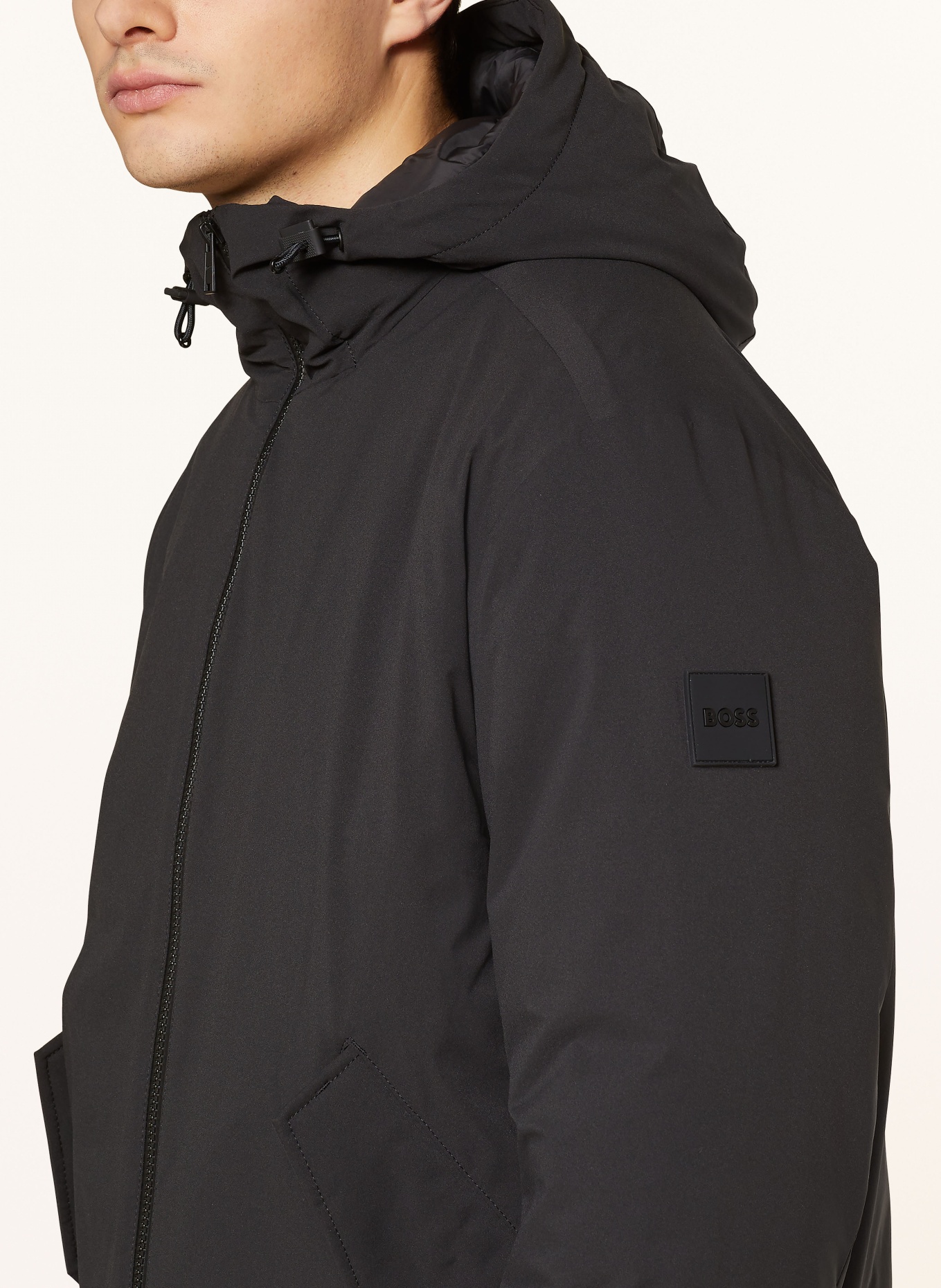 BOSS Jacket P COGLIO, Color: BLACK (Image 5)