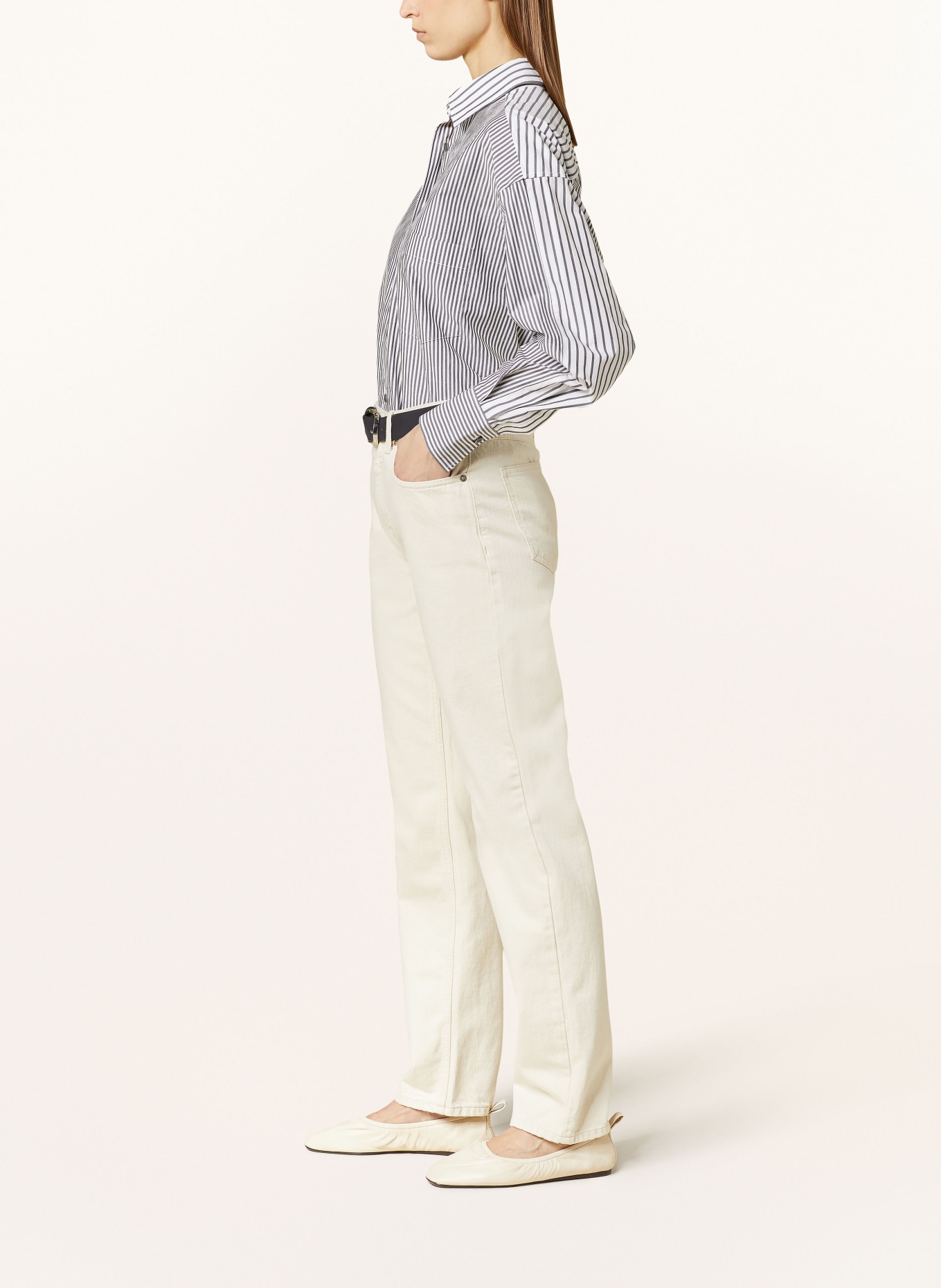 CLOSED Straight Jeans ROAN, Farbe: ECRU (Bild 4)