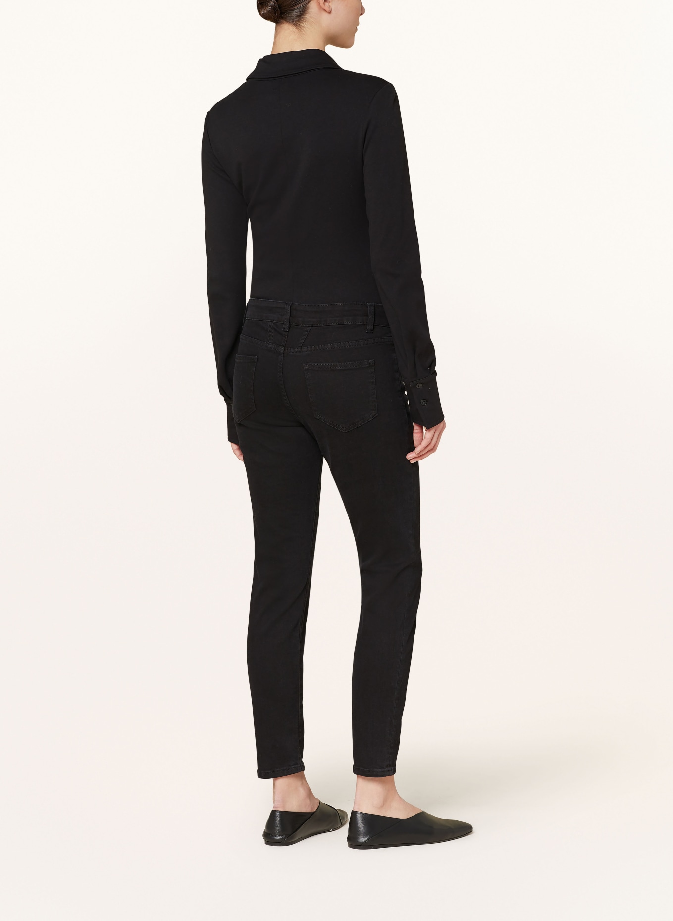 CLOSED Skinny Jeans BAKER, Farbe: SCHWARZ (Bild 3)