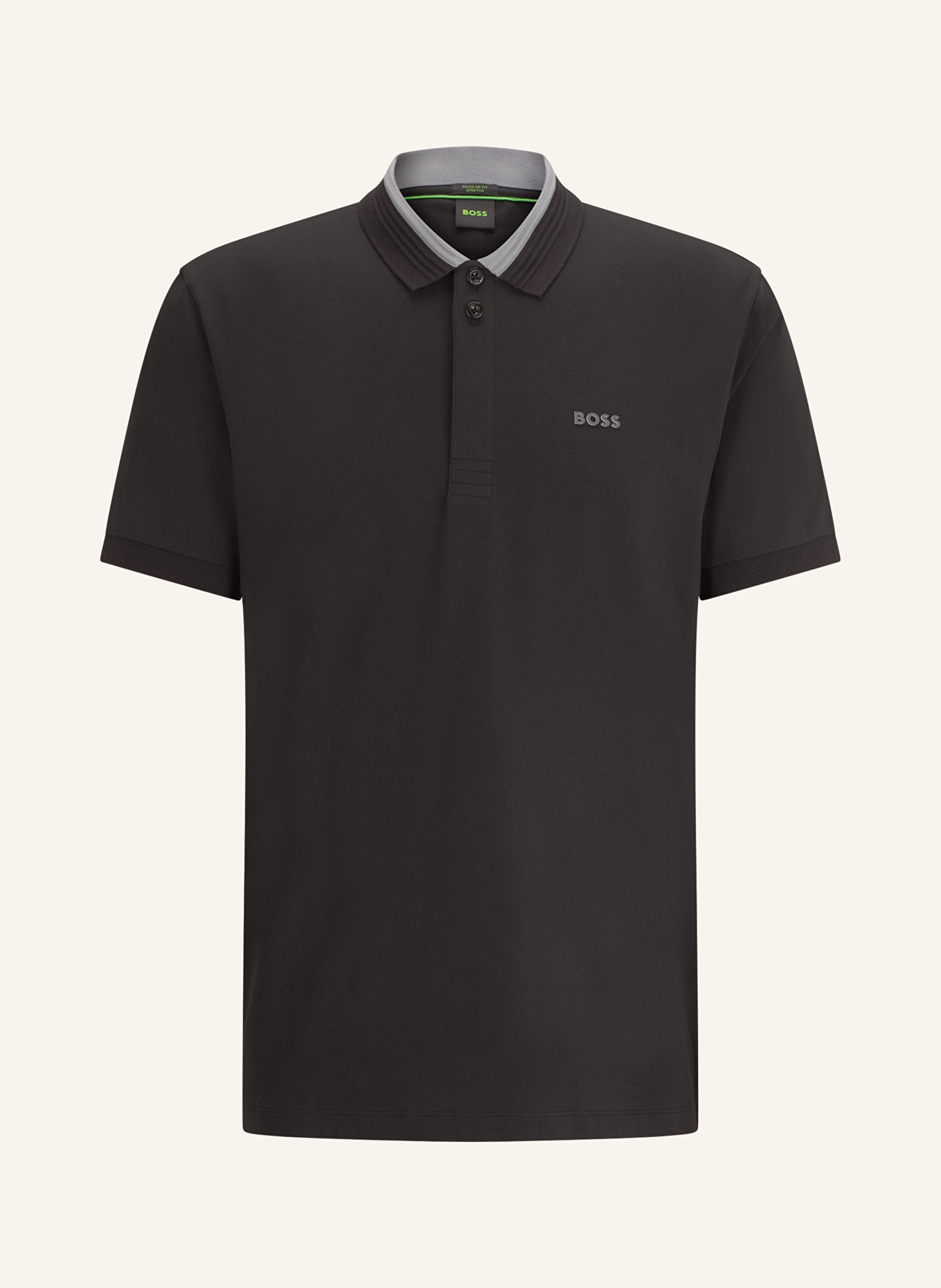 BOSS Jersey-Poloshirt PADDY Regular Fit, Farbe: SCHWARZ (Bild 1)
