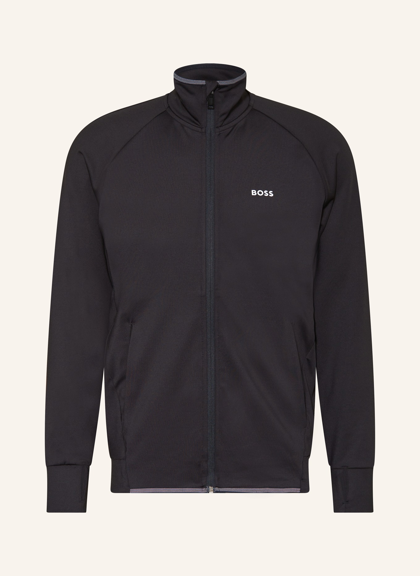 BOSS Training jacket SICON ACTIVE, Color: BLACK (Image 1)