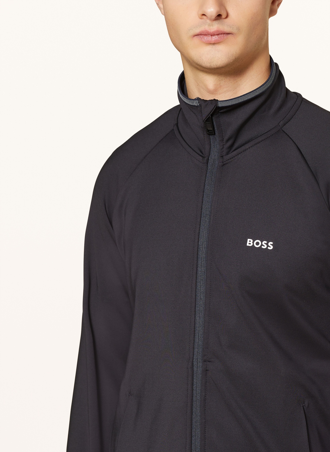 BOSS Training jacket SICON ACTIVE, Color: BLACK (Image 4)