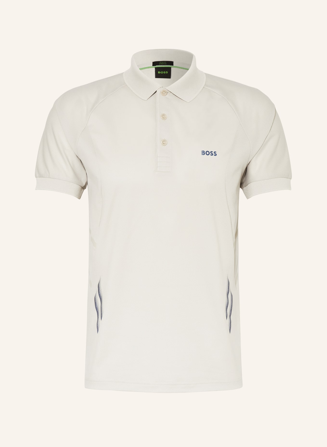 BOSS Performance polo shirt PIRAQ ACTIVE, Color: BEIGE (Image 1)