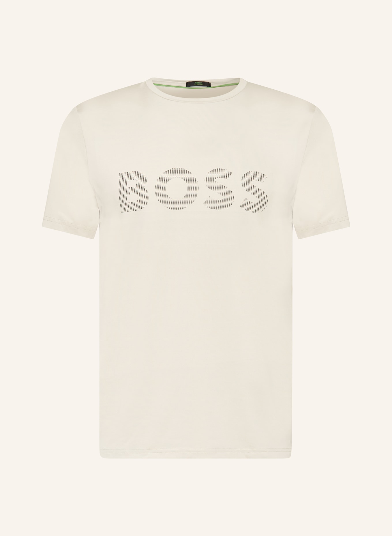 BOSS Functional shirt ACTIVE, Color: BEIGE (Image 1)