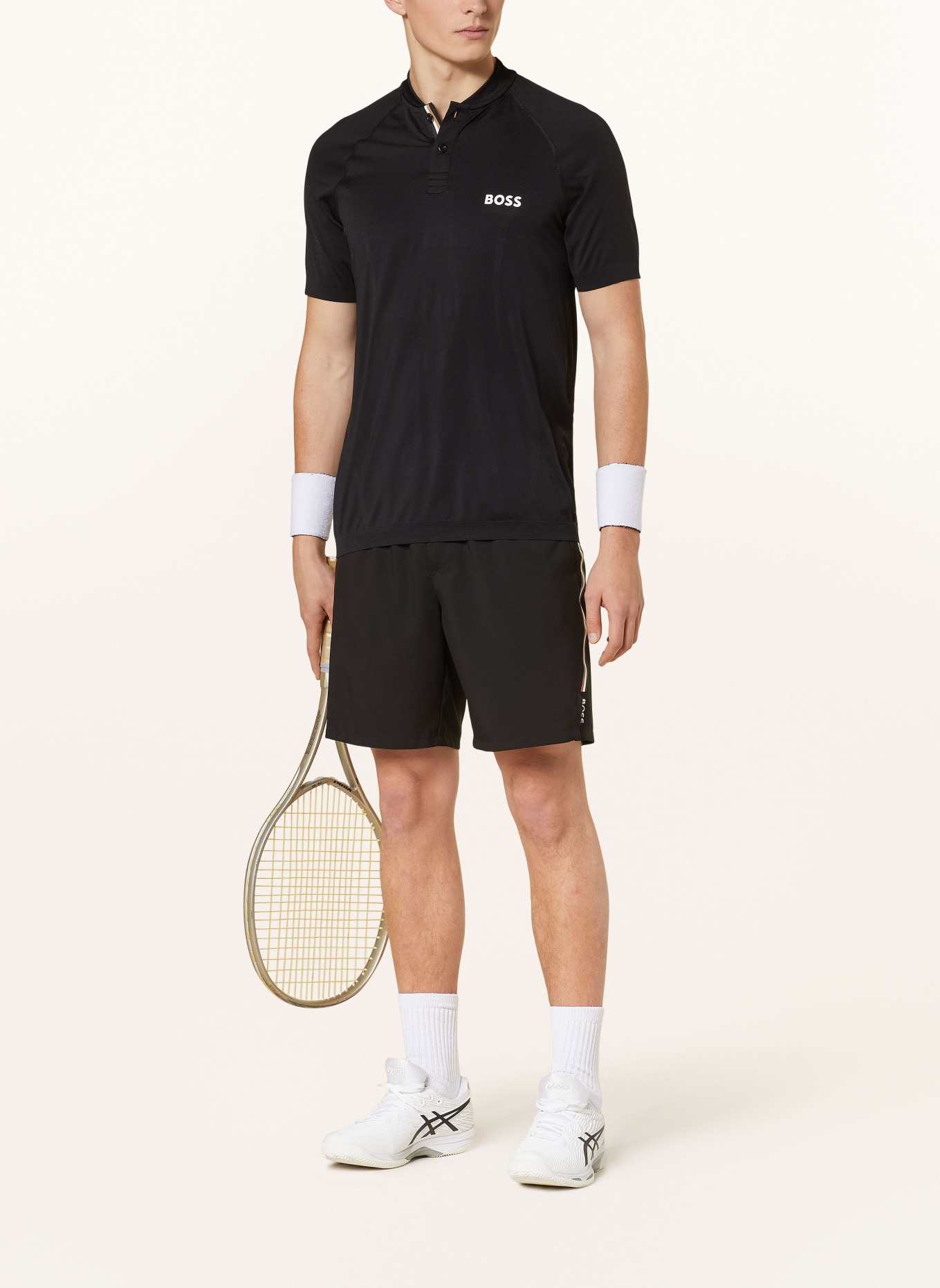 BOSS Tennisshorts S BREAK, Farbe: SCHWARZ (Bild 2)