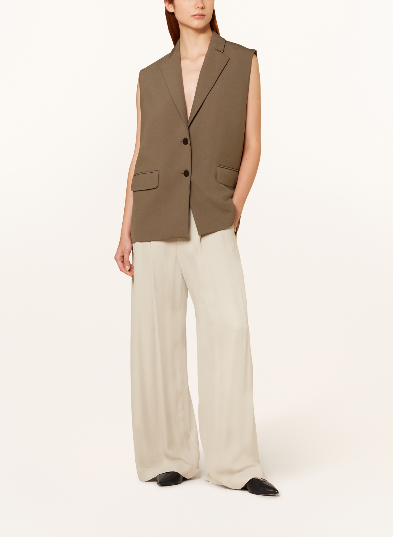 CLOSED Blazer vest, Color: BROWN (Image 2)