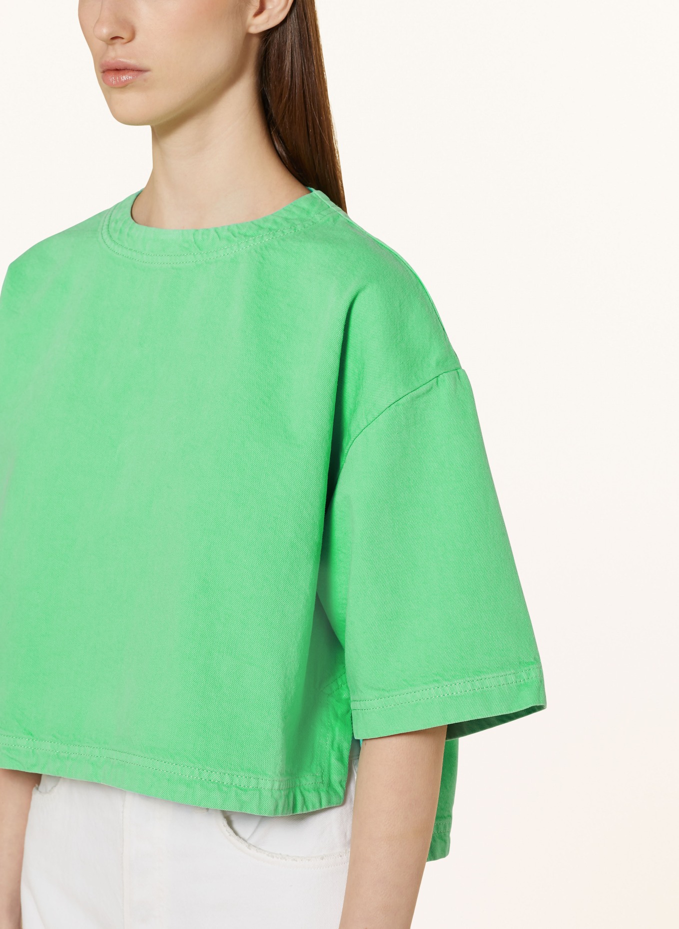 CLOSED T-shirt, Color: LIGHT GREEN (Image 4)