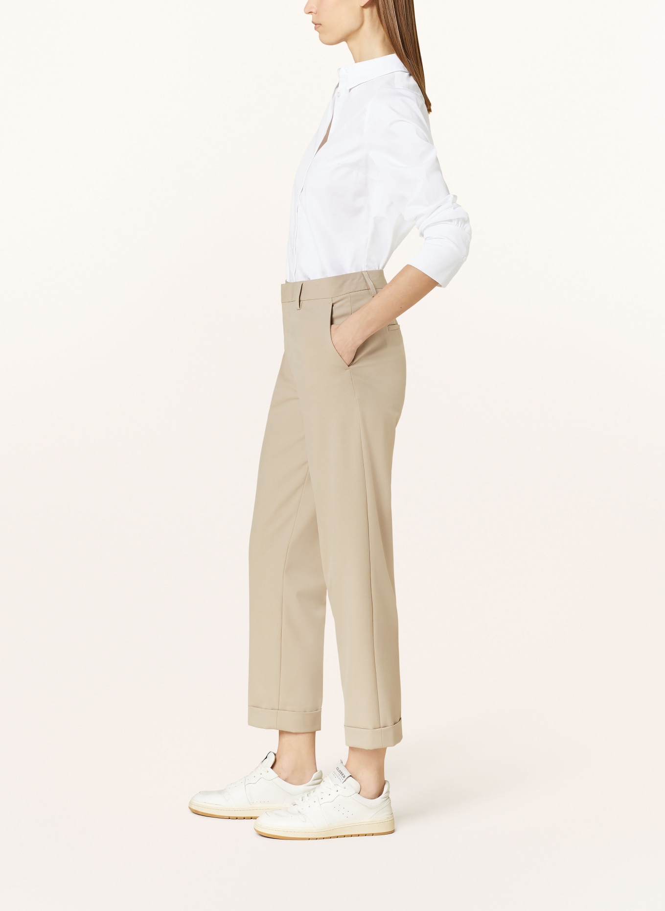 CLOSED 7/8 trousers AUCKLEY, Color: BEIGE (Image 4)