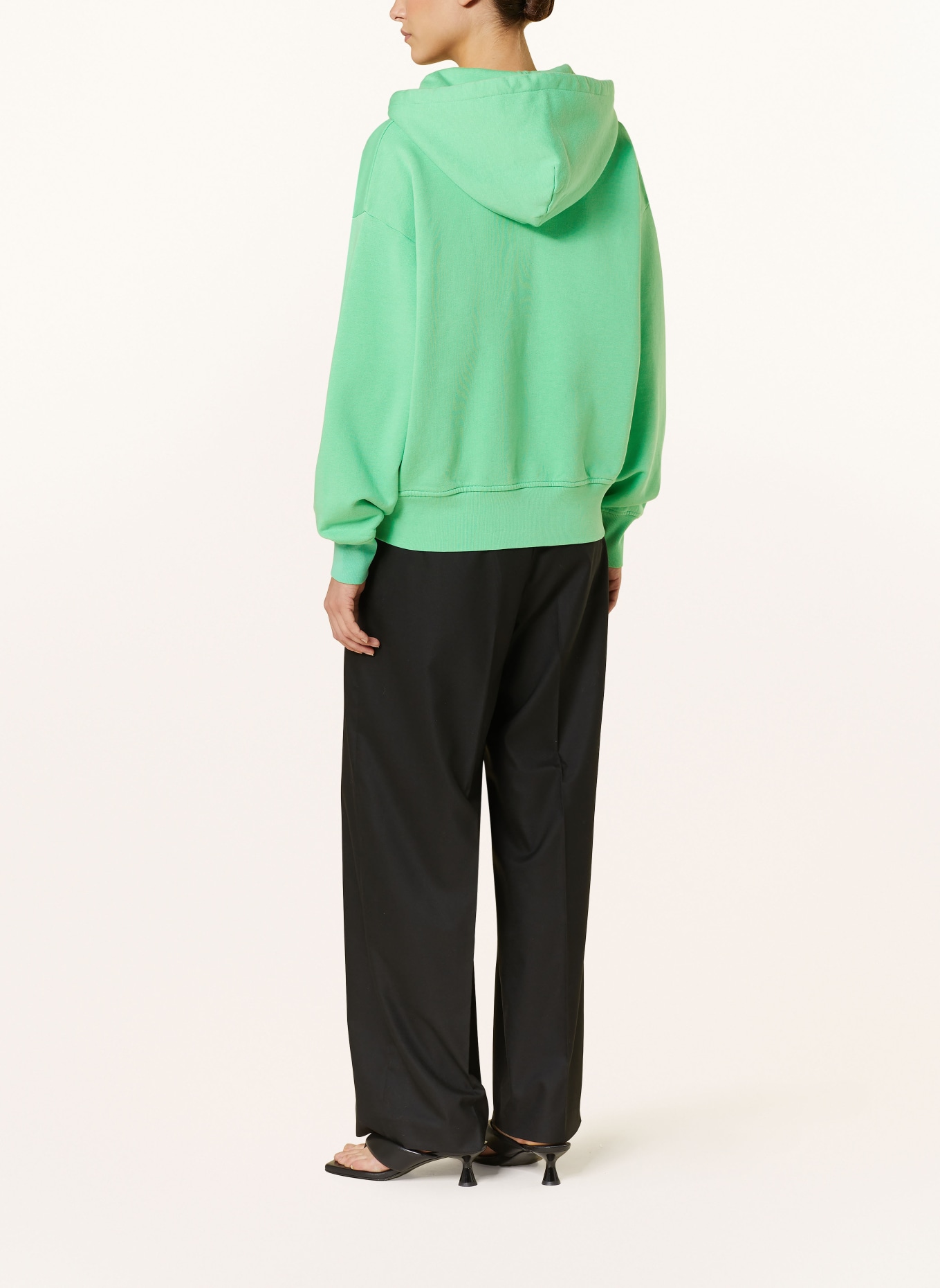 CLOSED Sweat jacket, Color: LIGHT GREEN (Image 3)