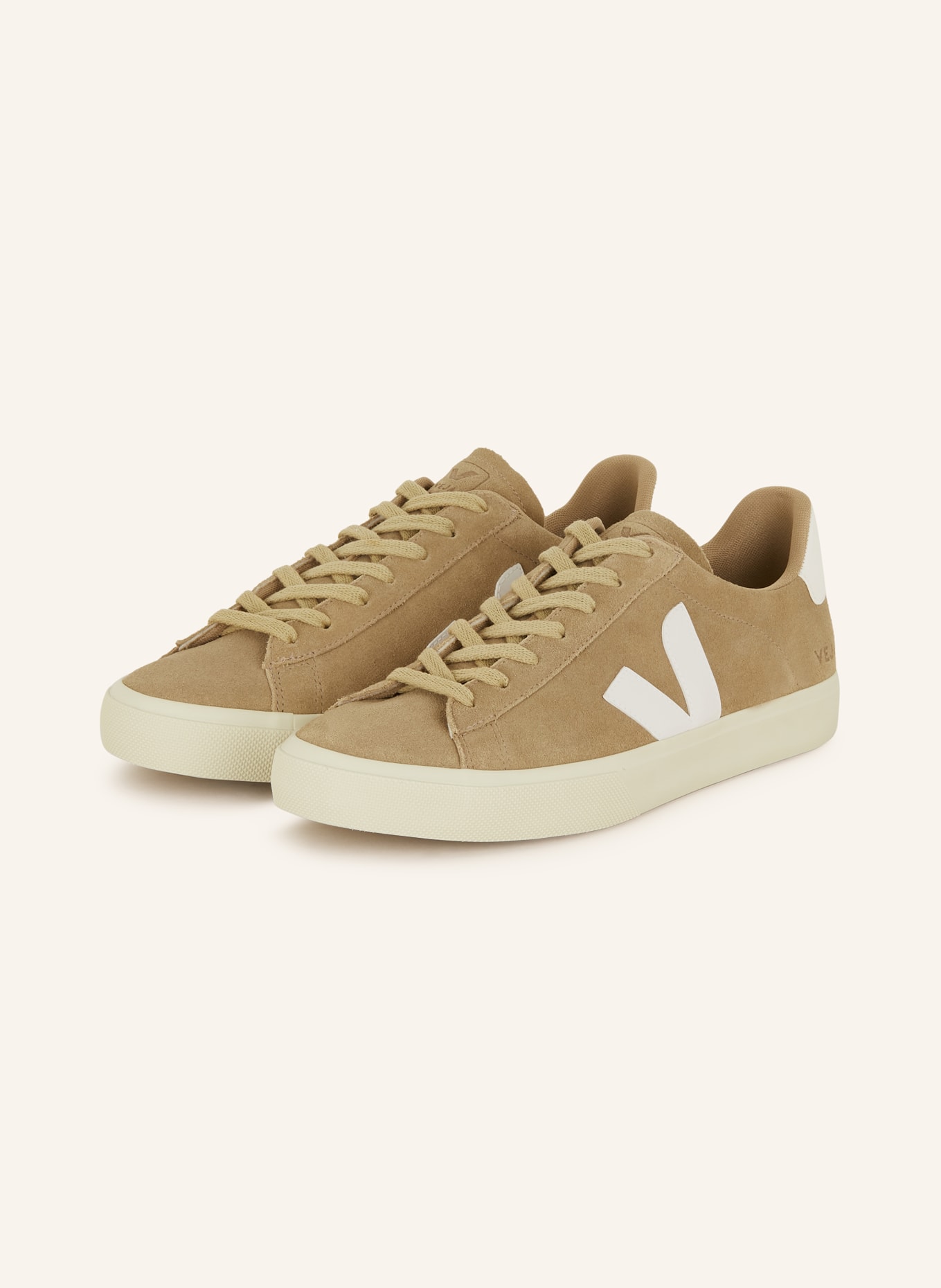 VEJA Sneakers CAMPO, Color: LIGHT BROWN/ WHITE (Image 1)