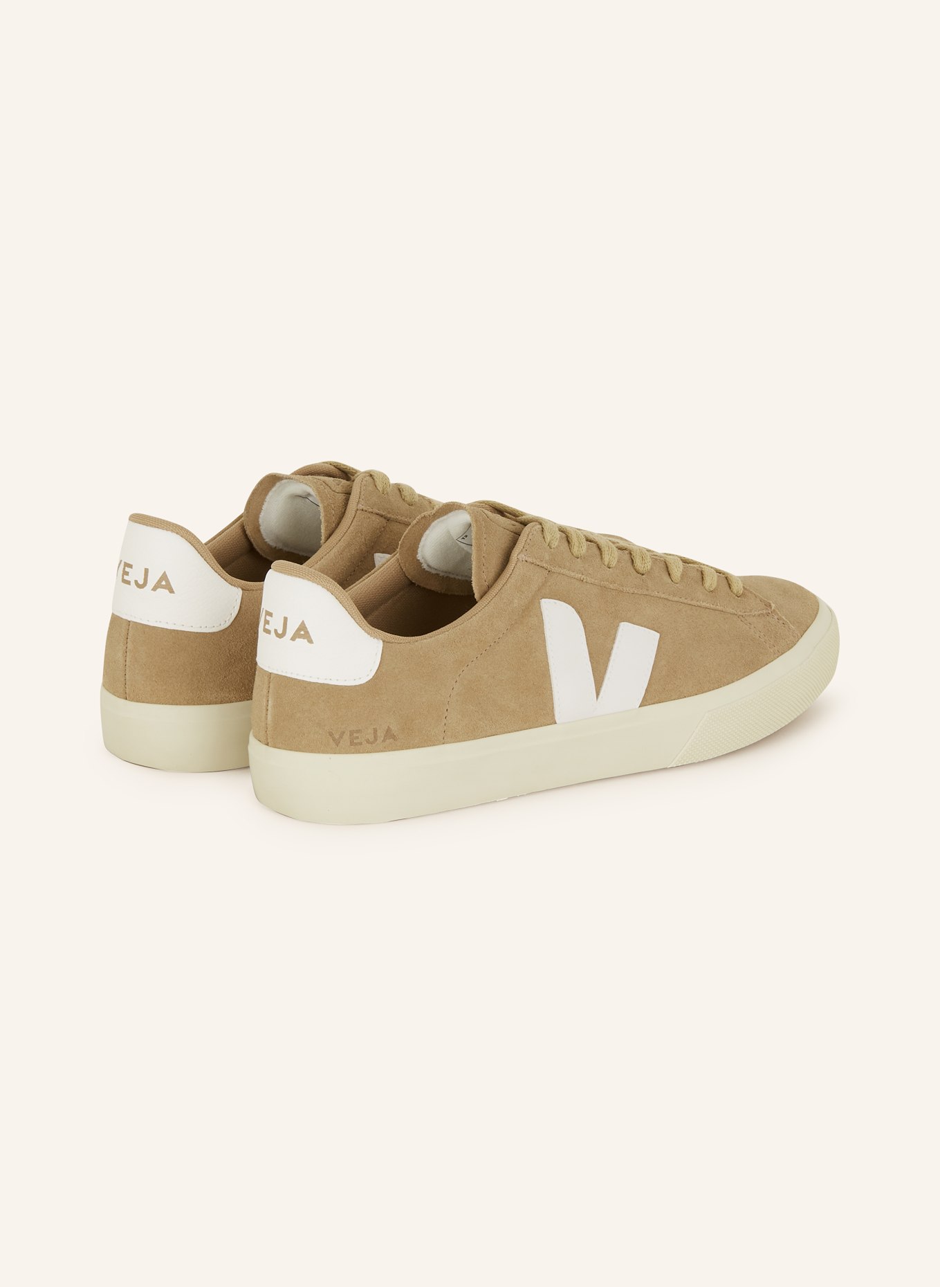 VEJA Sneakers CAMPO, Color: LIGHT BROWN/ WHITE (Image 2)