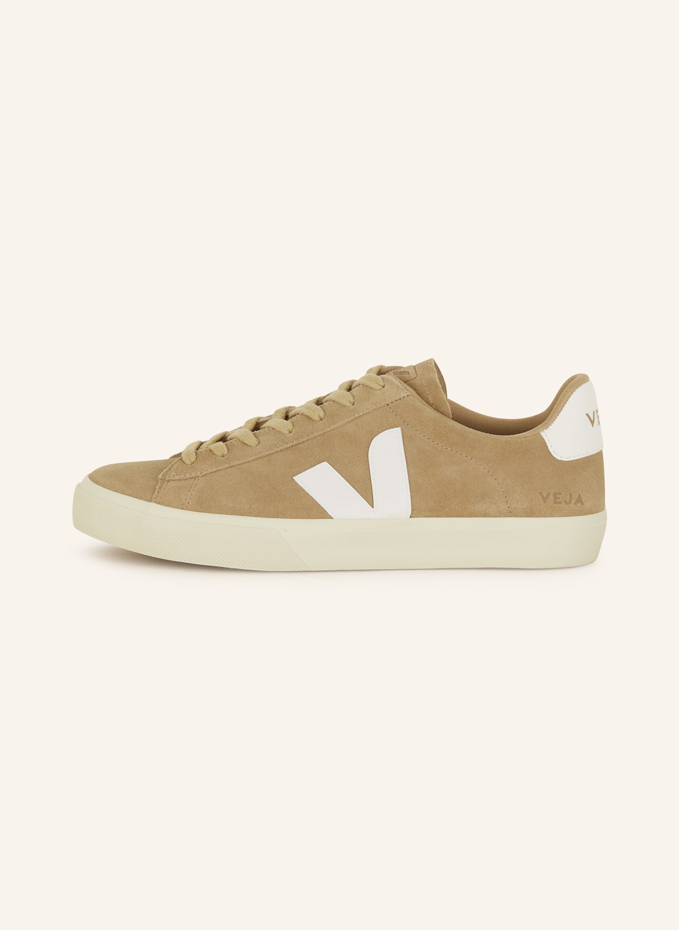 VEJA Sneakers CAMPO, Color: LIGHT BROWN/ WHITE (Image 4)