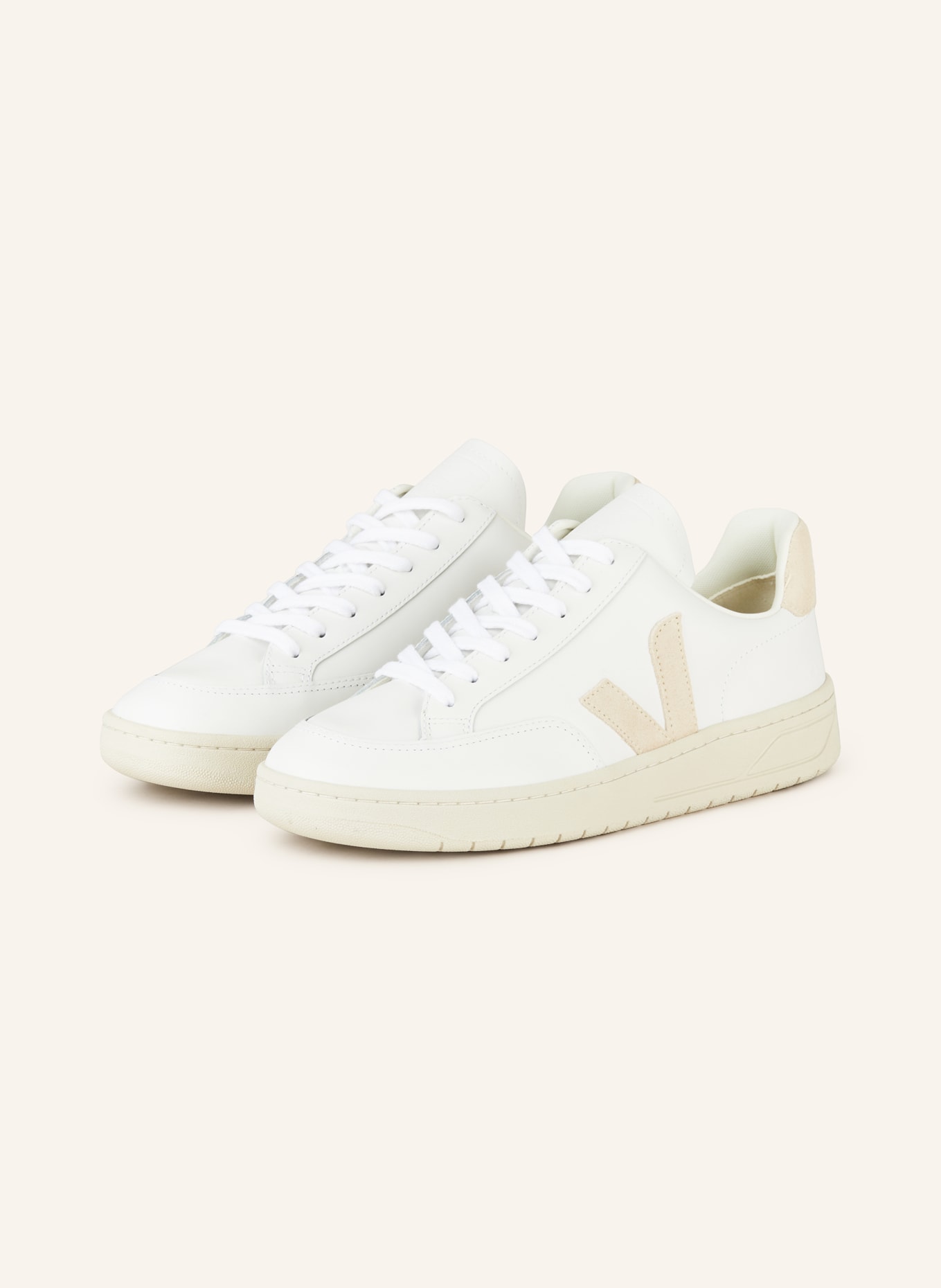 VEJA Sneakers V-12, Color: WHITE (Image 1)