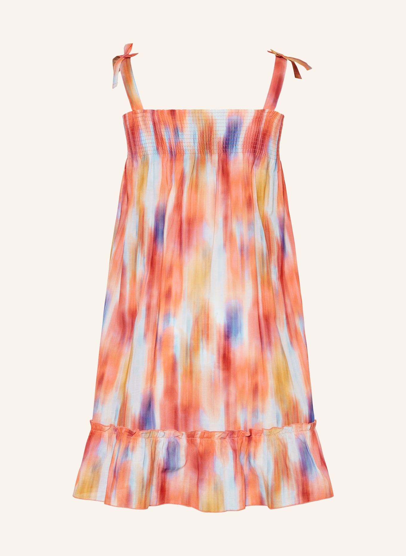 VILEBREQUIN Sukienka plażowa GLOSS, Kolor: JASNOCZERWONY/ POMARAŃCZOWY/ TURKUSOWY (Obrazek 2)