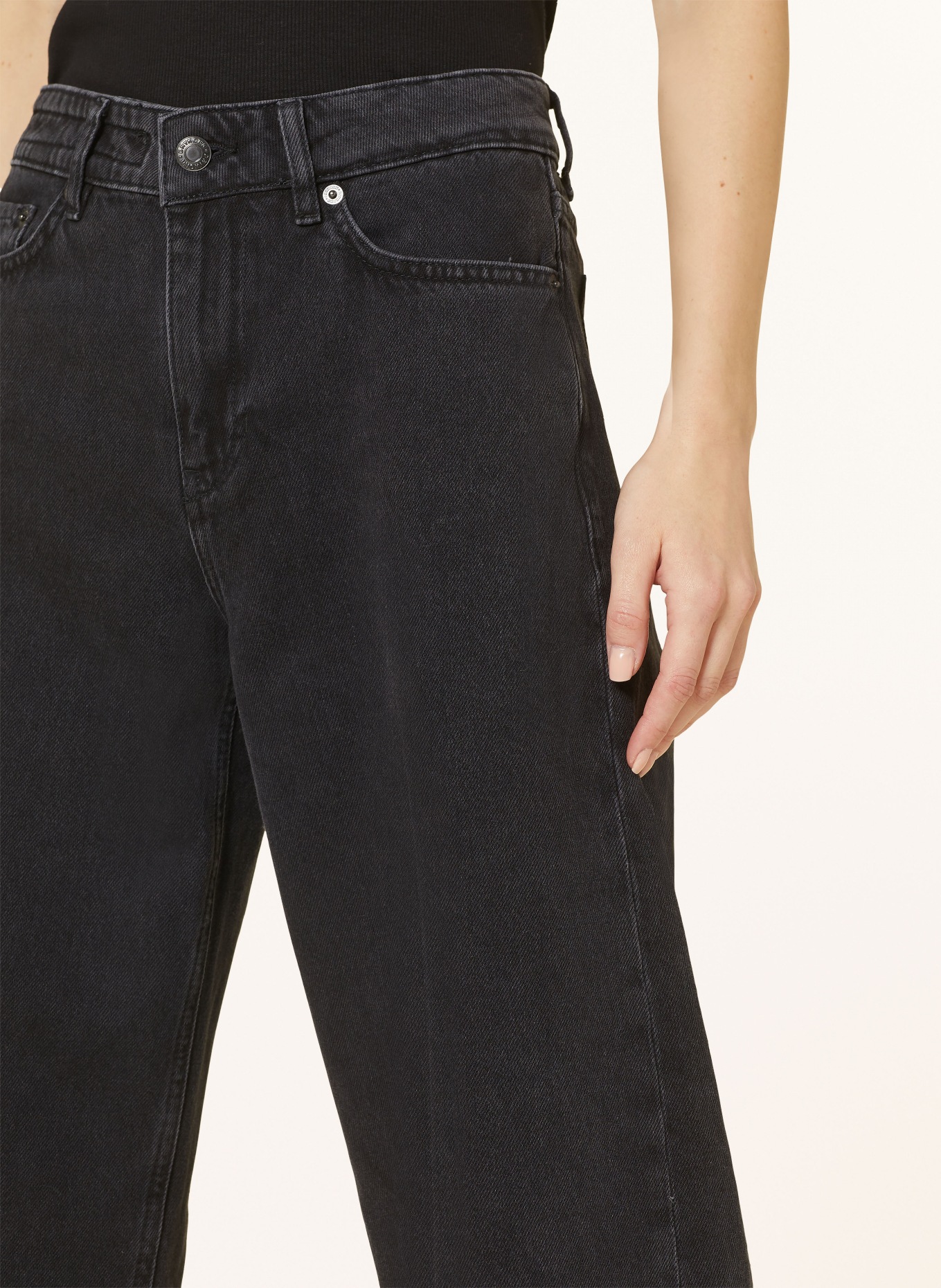 DRYKORN Straight Jeans MEDLEY, Farbe: 1040 schwarz (Bild 5)