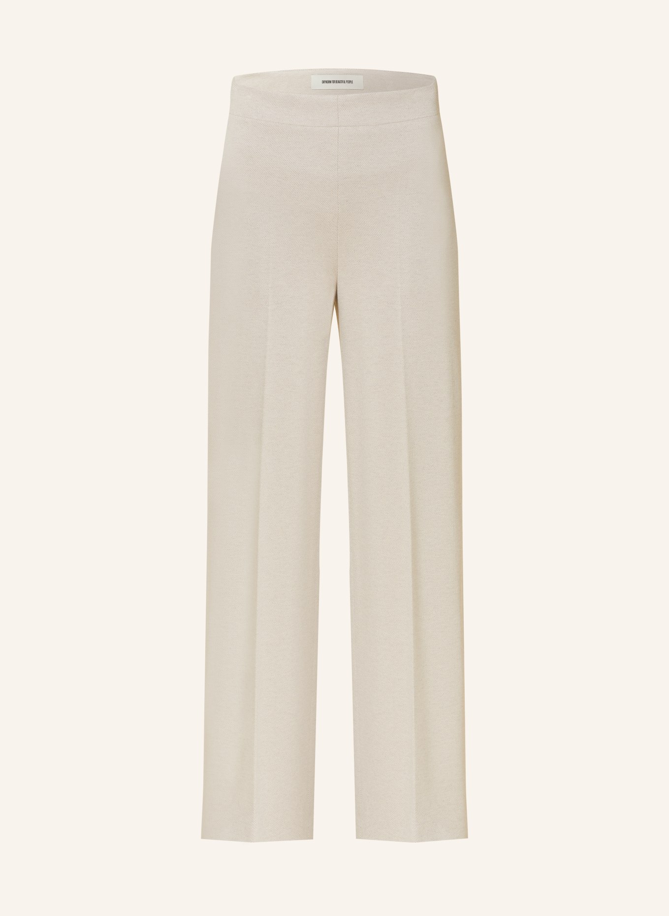 DRYKORN Wide leg trousers BEFORE, Color: LIGHT BROWN (Image 1)