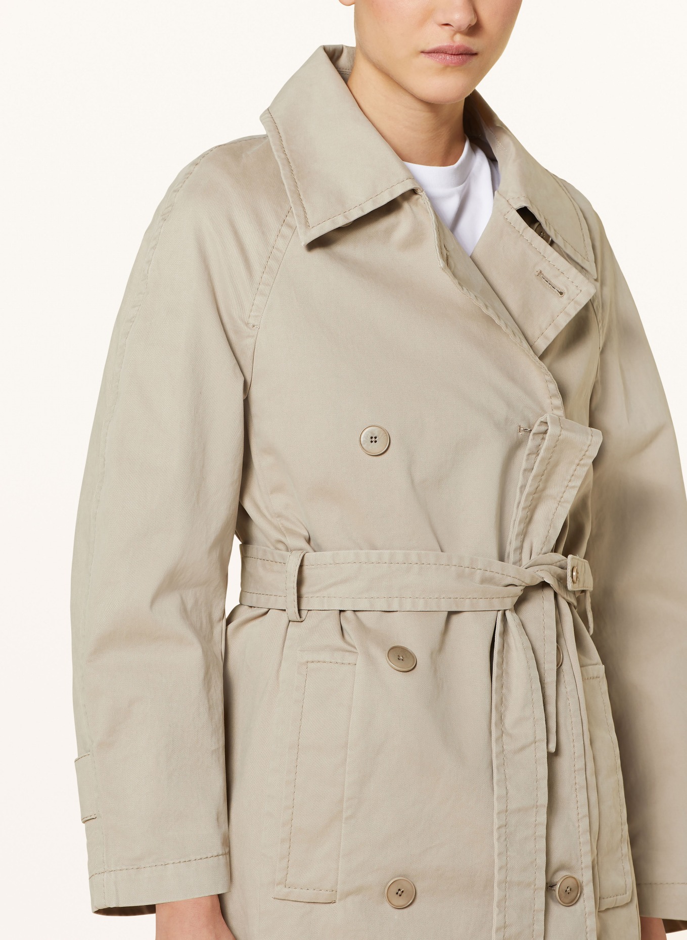 DRYKORN Trench coat EPWELL, Color: BEIGE (Image 4)