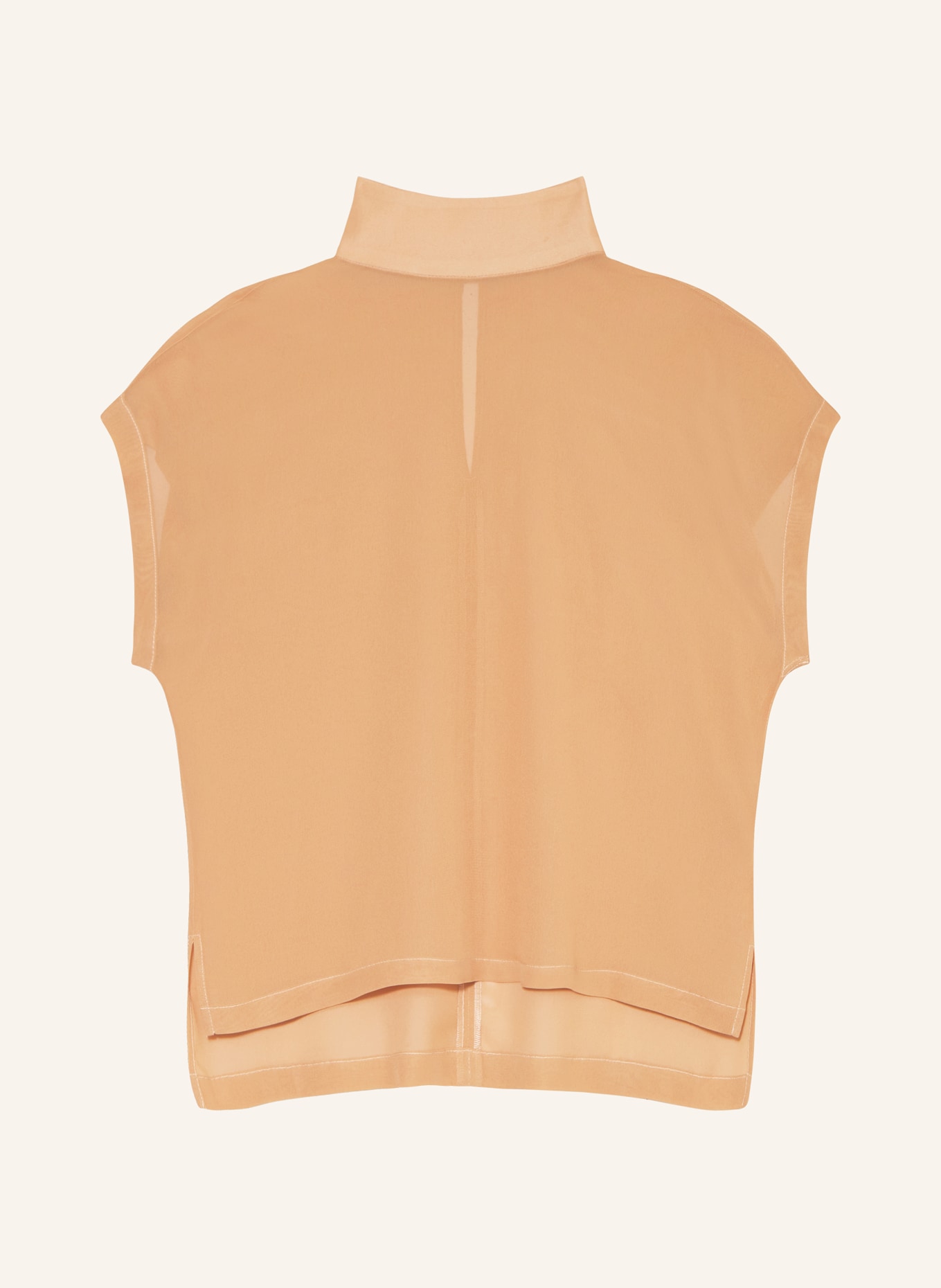 DRYKORN Shirt blouse ALARIA_1 with silk, Color: LIGHT ORANGE (Image 1)
