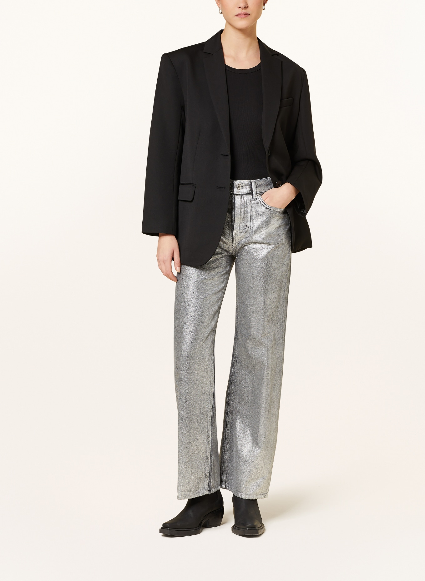 DRYKORN Jeans MEDLEY, Farbe: 9001 silber (Bild 2)