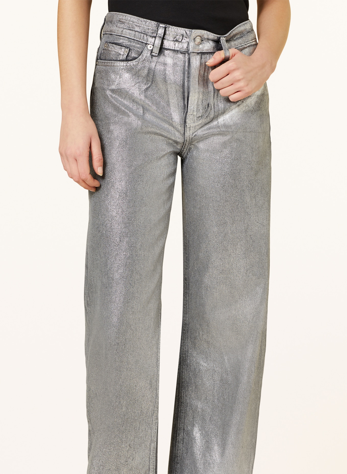 DRYKORN Jeans MEDLEY, Farbe: 9001 silber (Bild 5)