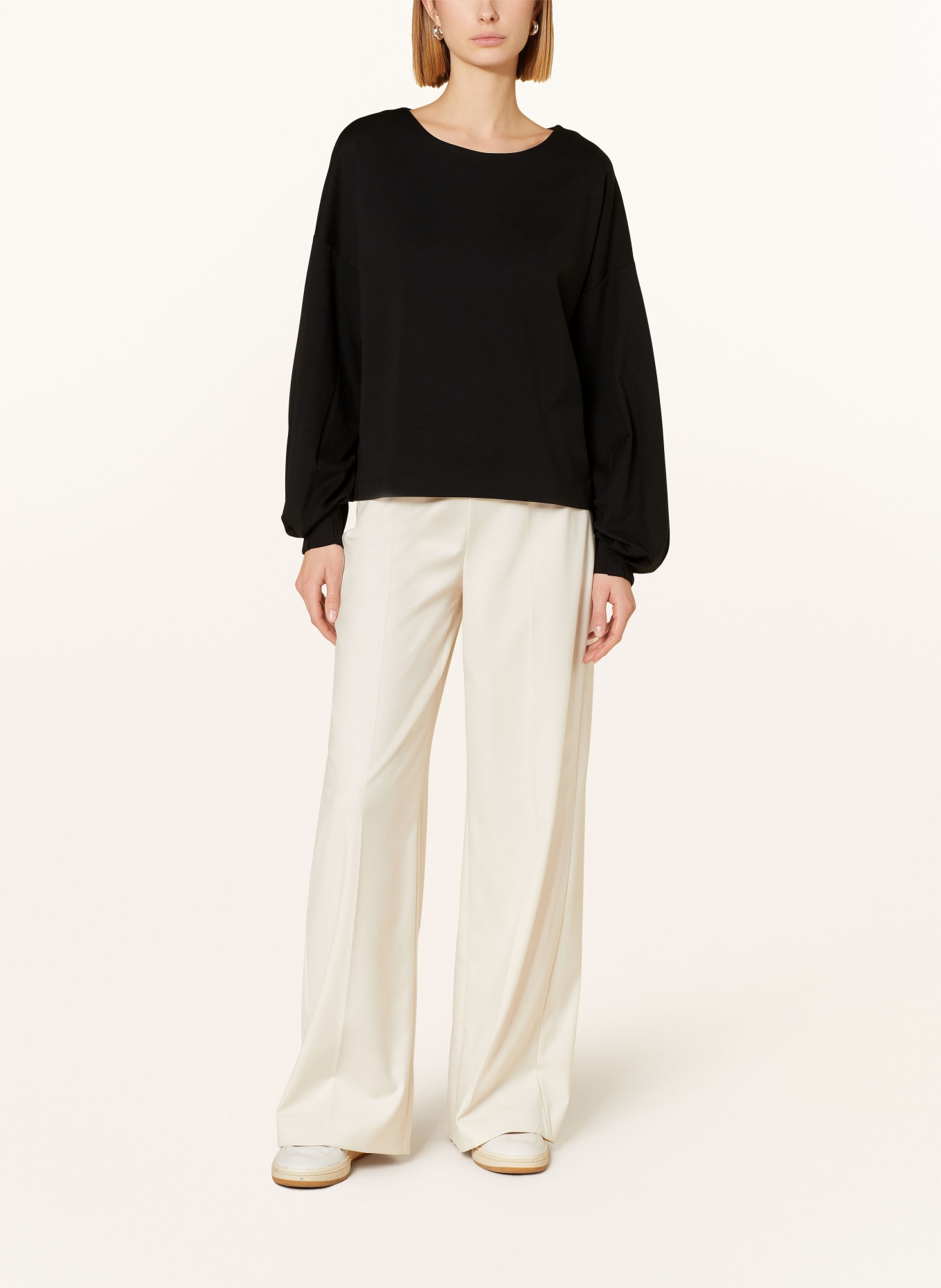 DRYKORN Longsleeve GADESSY: SCHWARZ