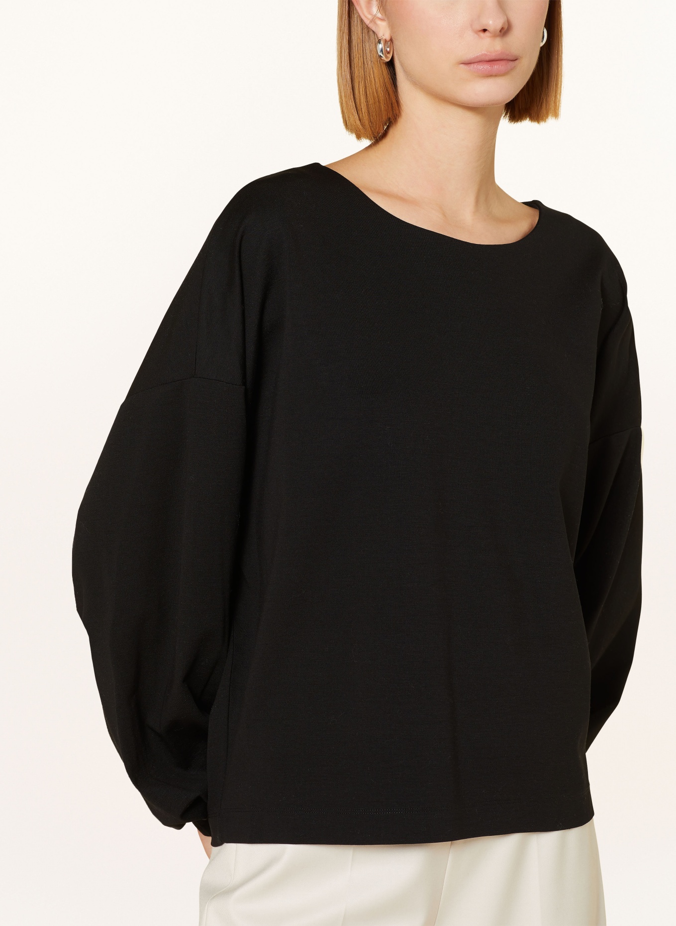 DRYKORN Longsleeve GADESSY: SCHWARZ