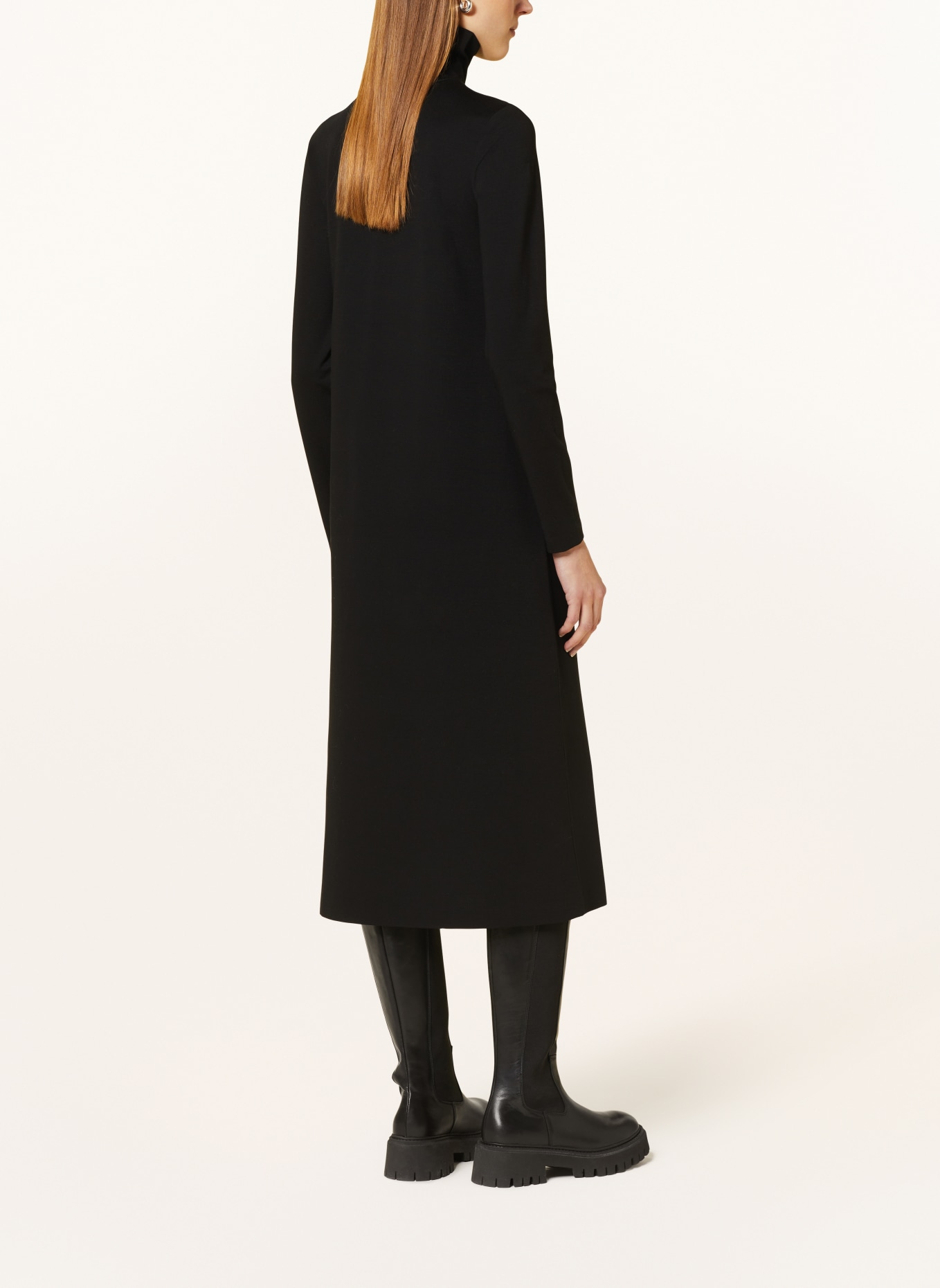 DRYKORN Jersey dress GEDRA, Color: BLACK (Image 3)