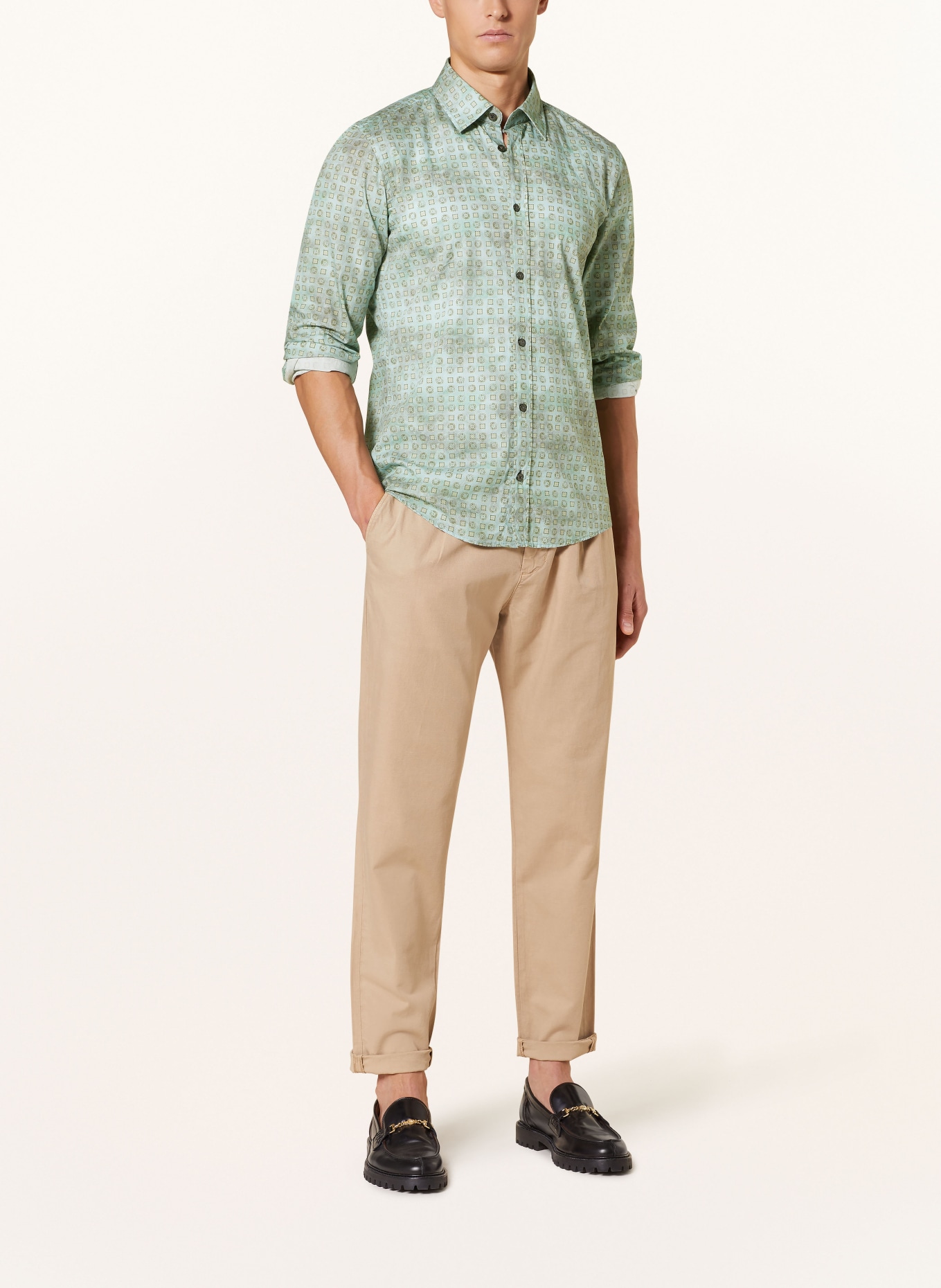 JOOP! JEANS Shirt HANSON slim fit, Color: LIGHT GREEN/ GREEN/ YELLOW (Image 2)