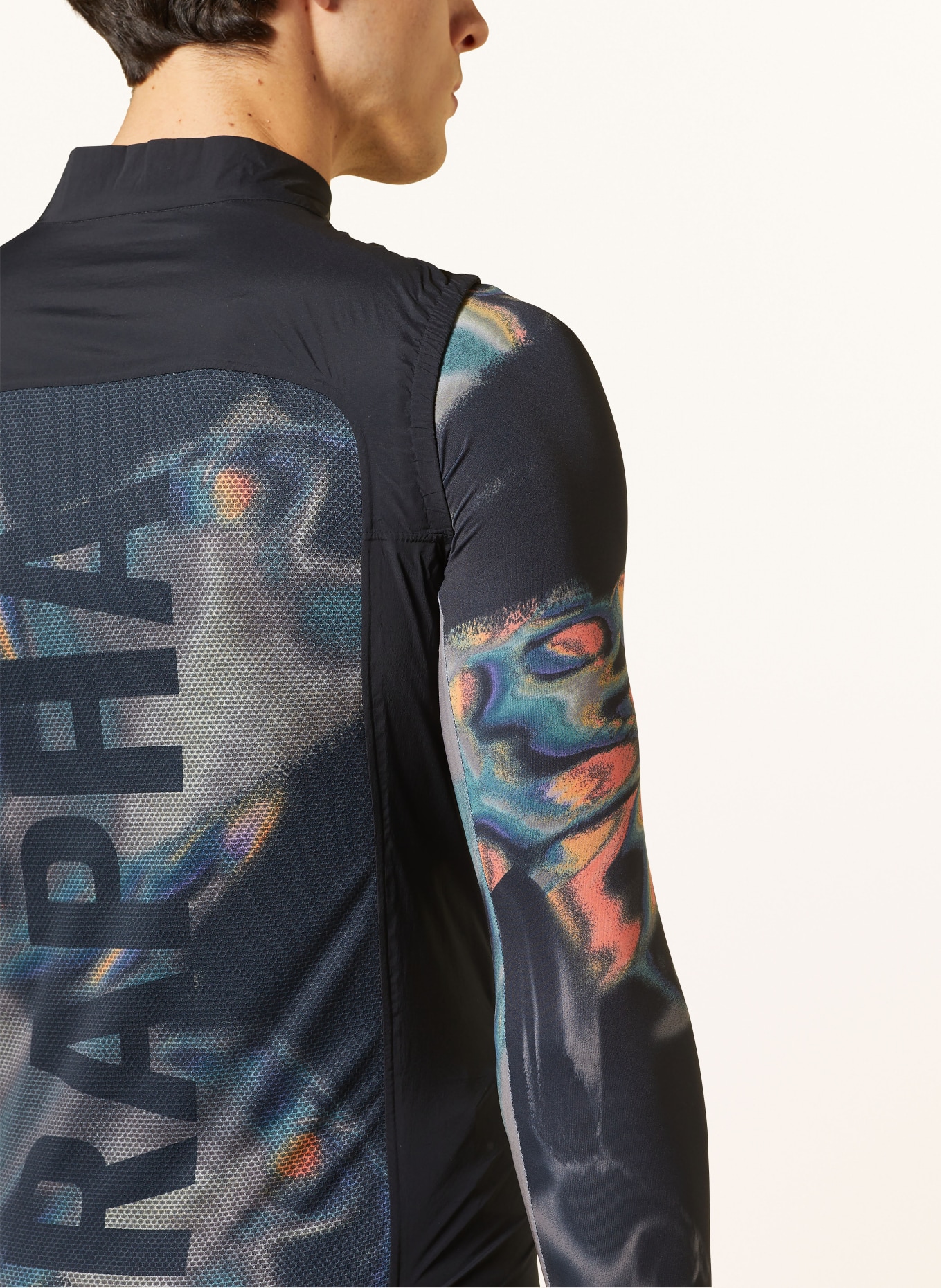 Rapha Cycling vest PRO TEAM, Color: BLACK/ GRAY/ ORANGE (Image 4)
