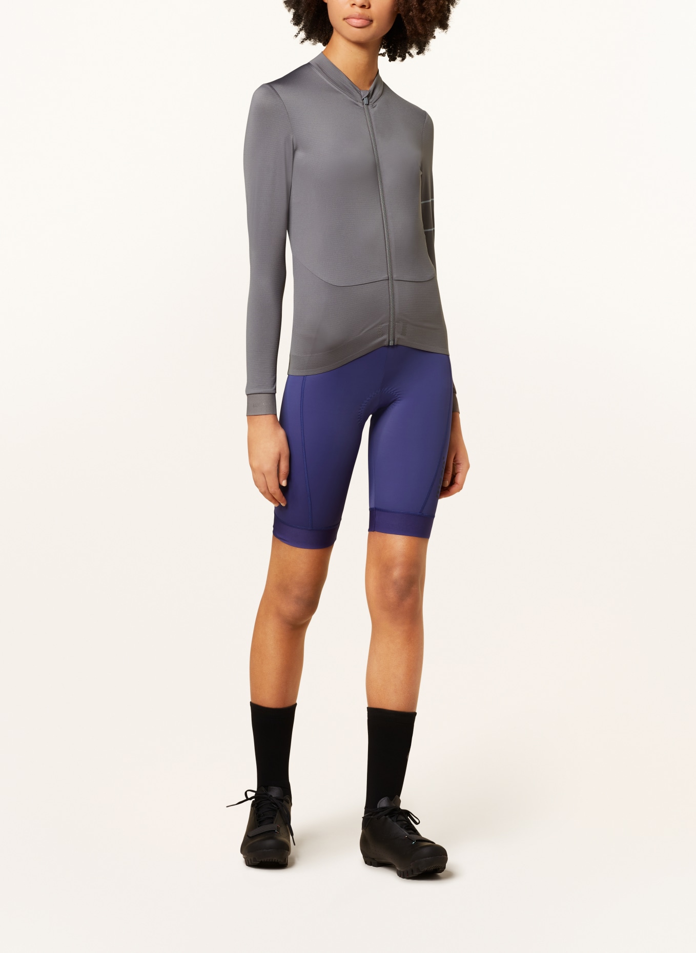 Rapha Thermal cycling jersey PRO TEAM, Color: GRAY (Image 2)