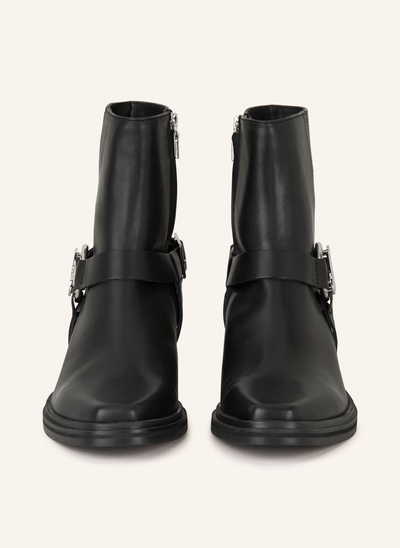 HUGO Cowboy boots, Color: BLACK (Image 3)