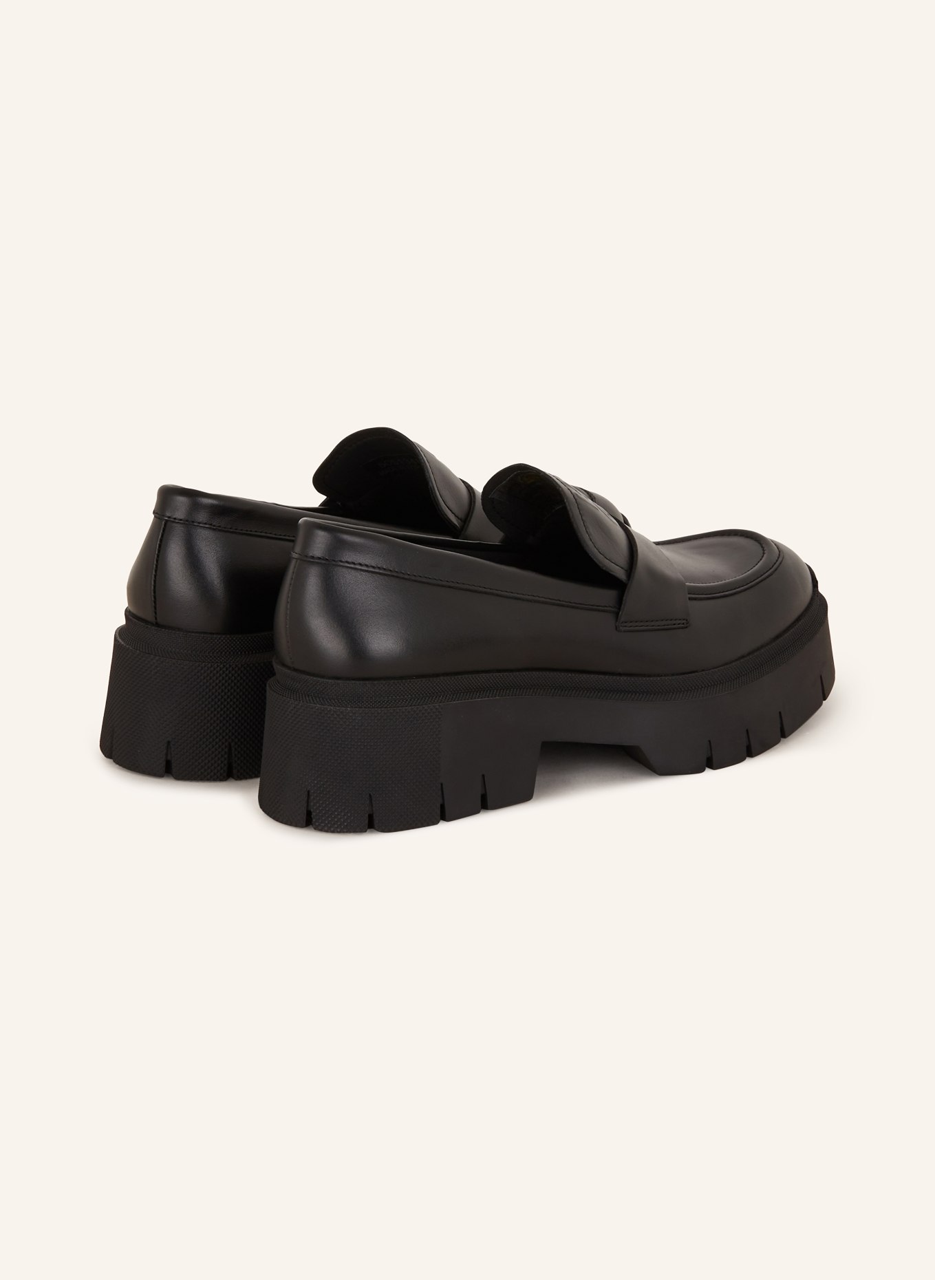 HUGO Platform loafers KRIS, Color: BLACK (Image 2)