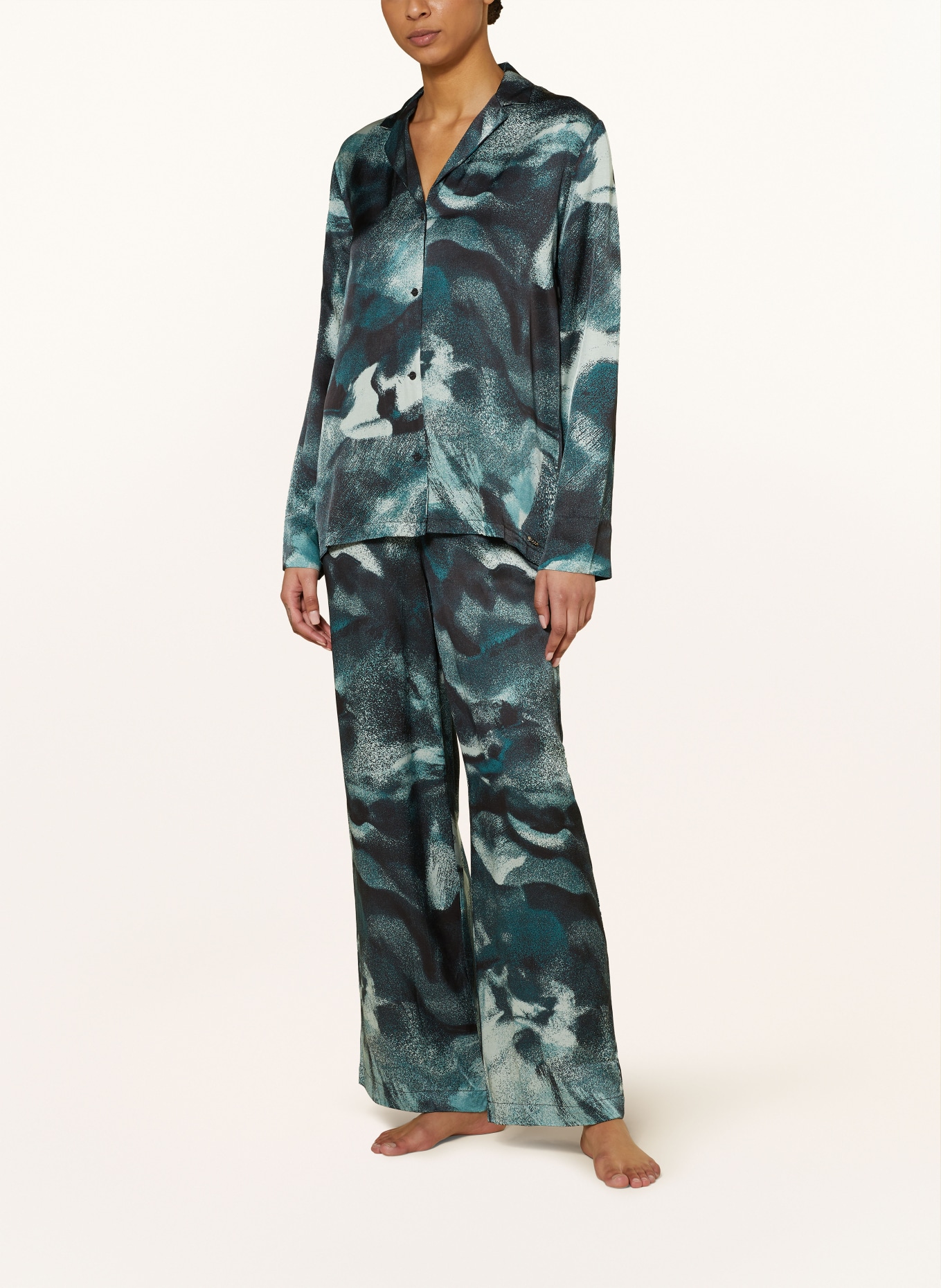 BOSS Pajamas SEASONAL, Color: TEAL/ BLACK/ MINT (Image 2)