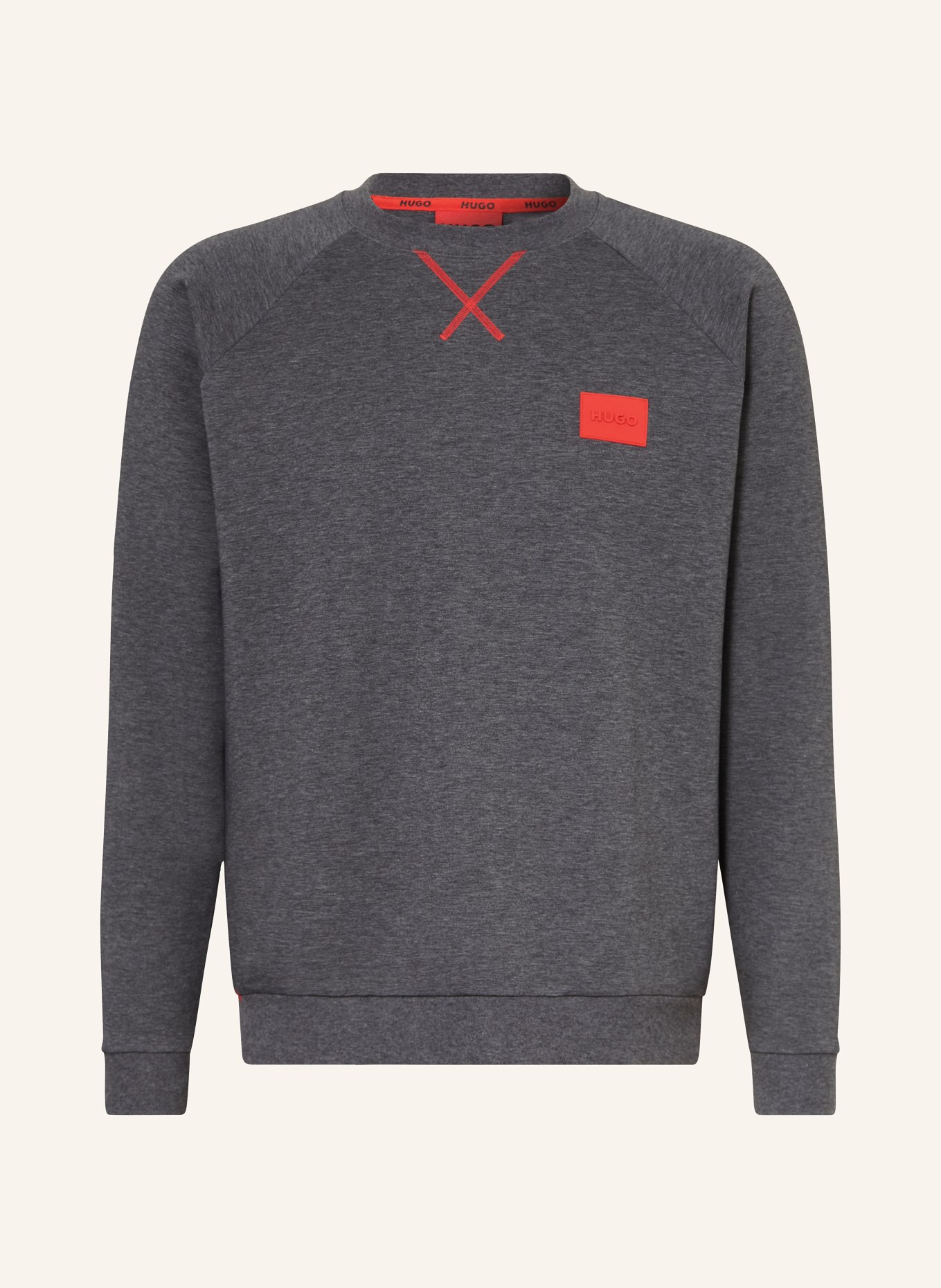 HUGO Lounge-Sweatshirt, Farbe: GRAU (Bild 1)