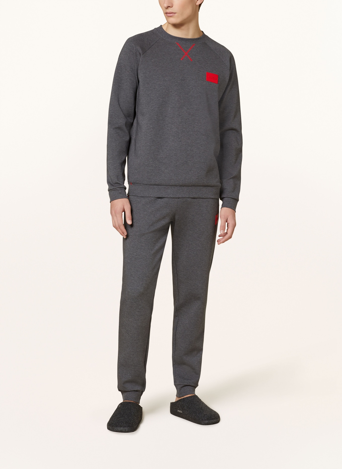 HUGO Lounge sweatshirt, Color: GRAY (Image 2)