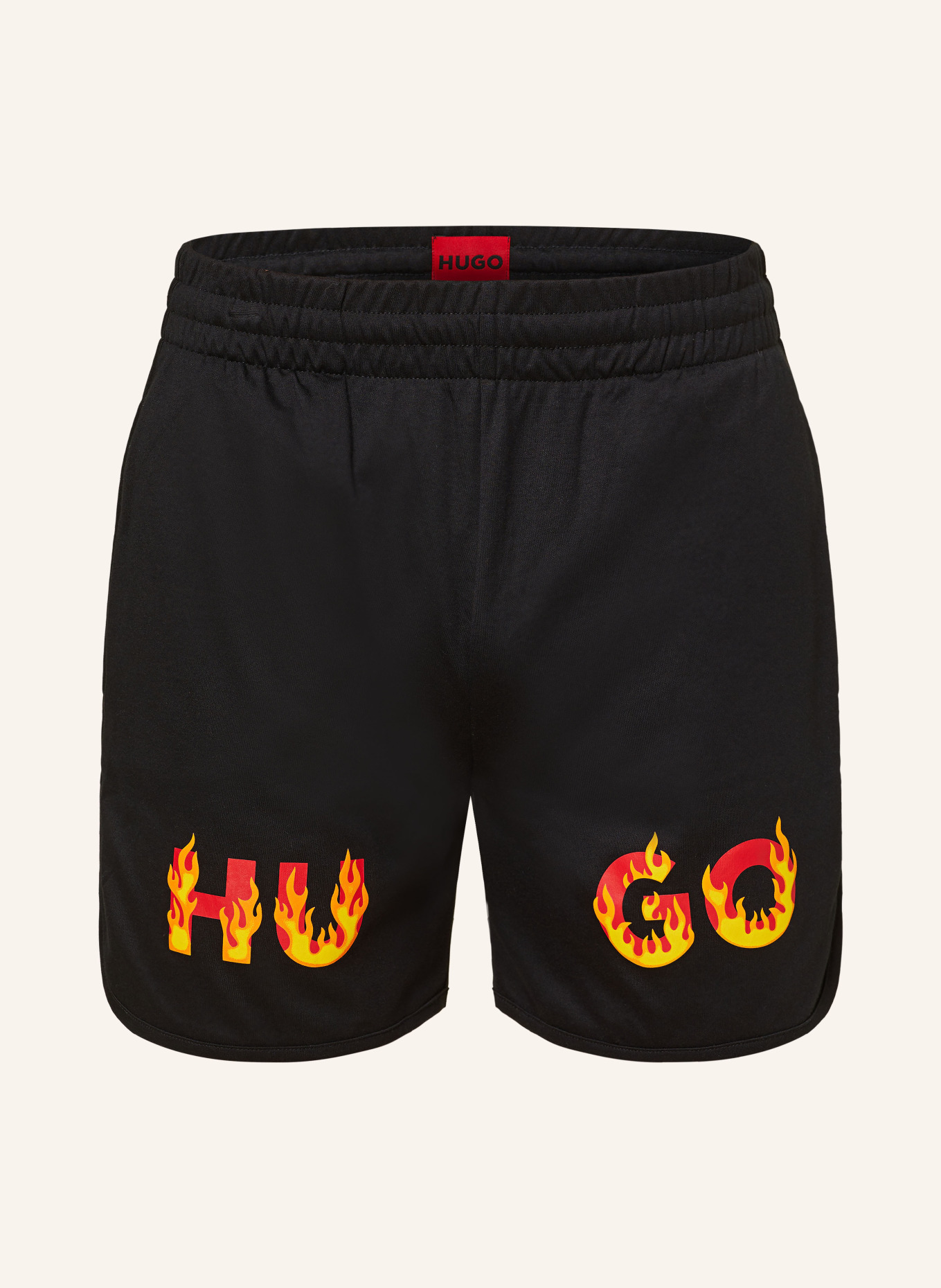 HUGO Pajama shorts, Color: BLACK (Image 1)