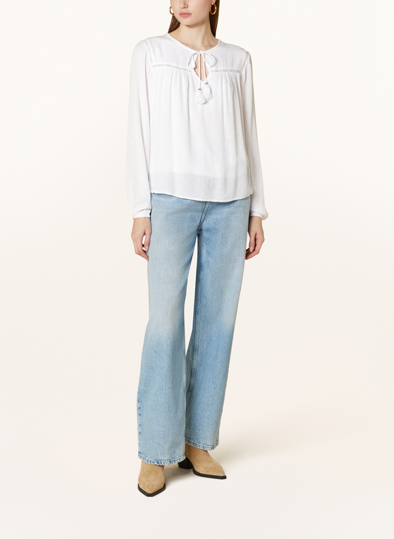 Pepe Jeans Shirt blouse ALANIS, Color: WHITE (Image 2)